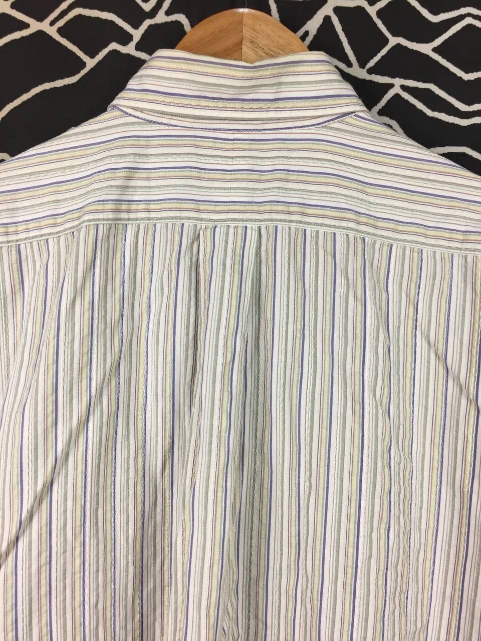 Chaps Ralph Lauren Vtg Chaps Ralph Lauren Striped Button Down Shirt Size US L / EU 52-54 / 3 - 7 Thumbnail