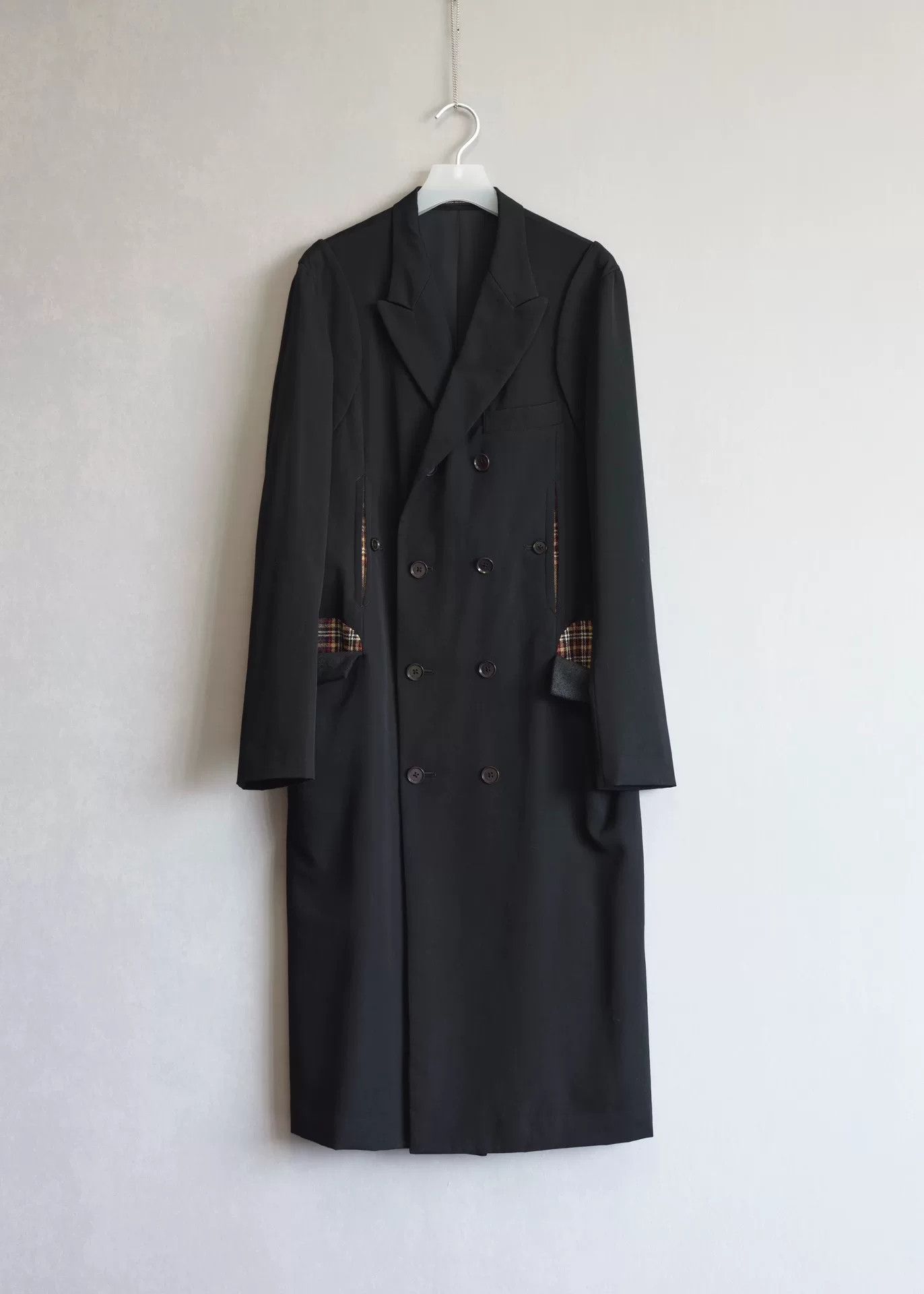 Yohji Yamamoto yohji yamamoto double-breasted coat Size US S / EU 44-46 / 1 - 1 Thumbnail