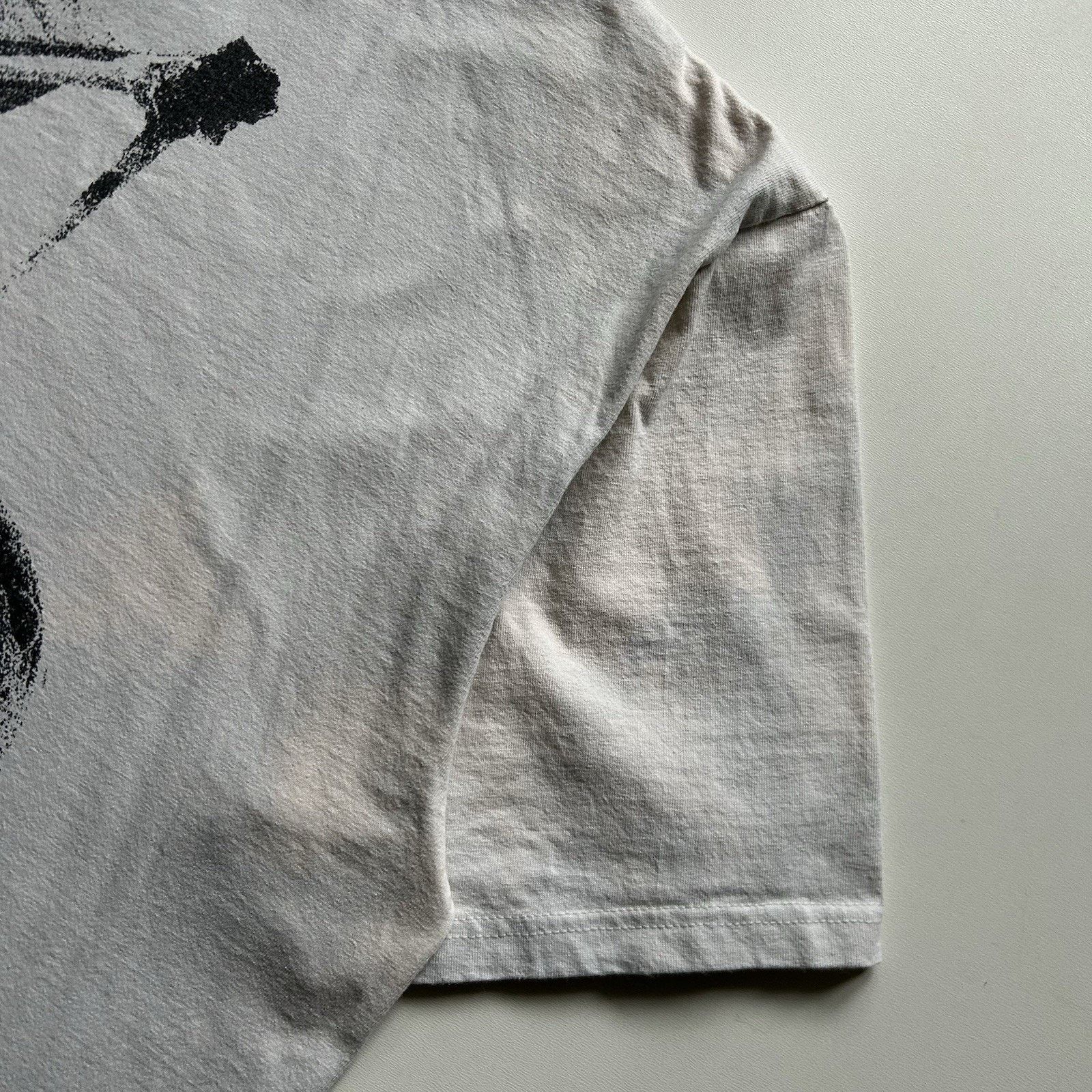 Stussy × Vintage Stussy Shirt 8 Ball Cherries Logo T-Shirt White XL Bleached Size US XL / EU 56 / 4 - 8 Thumbnail