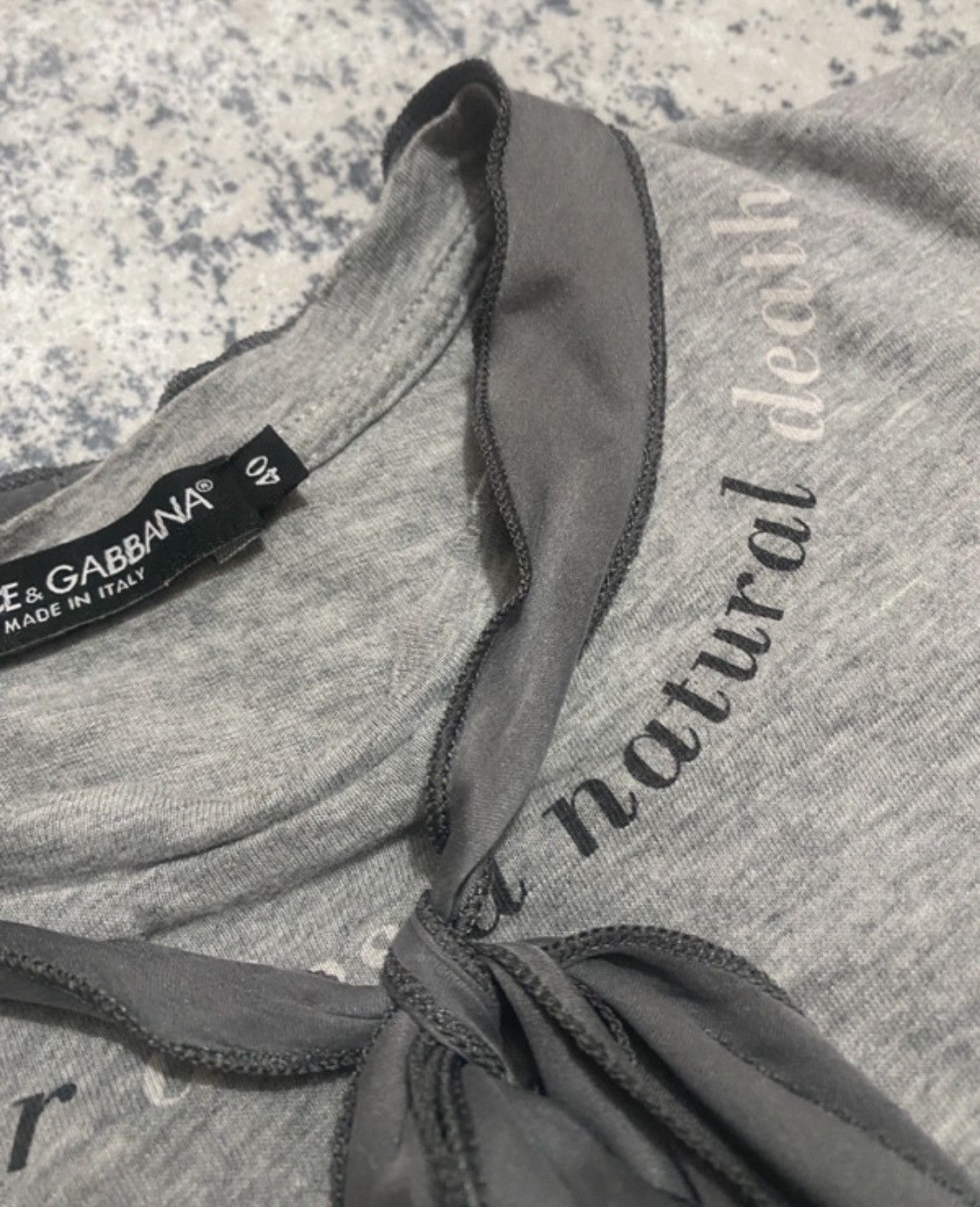 Dolce & Gabbana Dolce & gabbana blouses fashion never dies a natural death Size S / US 4 / IT 40 - 7 Thumbnail