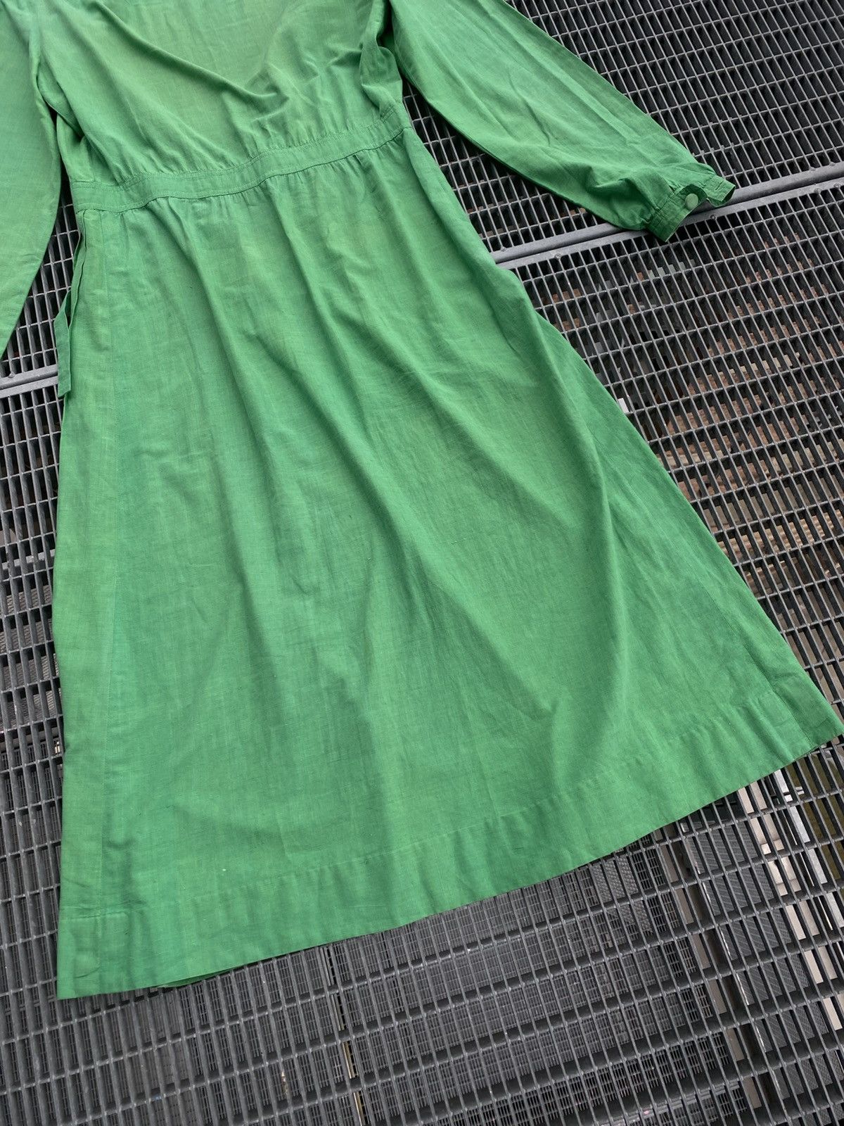 Christian Dior Monsieur Vintage 80s Christian Dior London CD Logo Cotton Dress Size M / US 6-8 / IT 42-44 - 21 Thumbnail