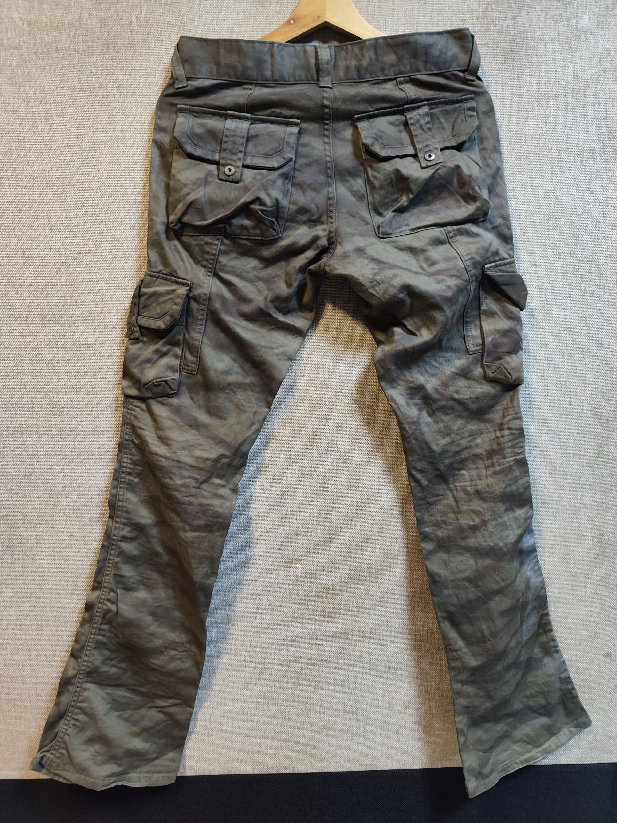 Tornado Mart Rare Design‼️Tornado Mart Flare Multi-Pocket Pants Size US 30 / EU 46 - 2 Thumbnail