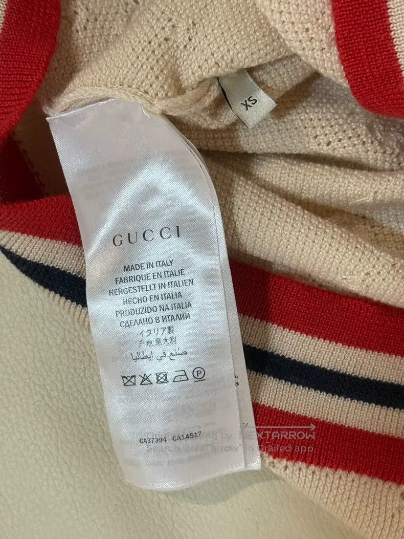 Gucci Gucci Double G full-print knitted short sleeves Size XS / US 0-2 / IT 36-38 - 4 Thumbnail