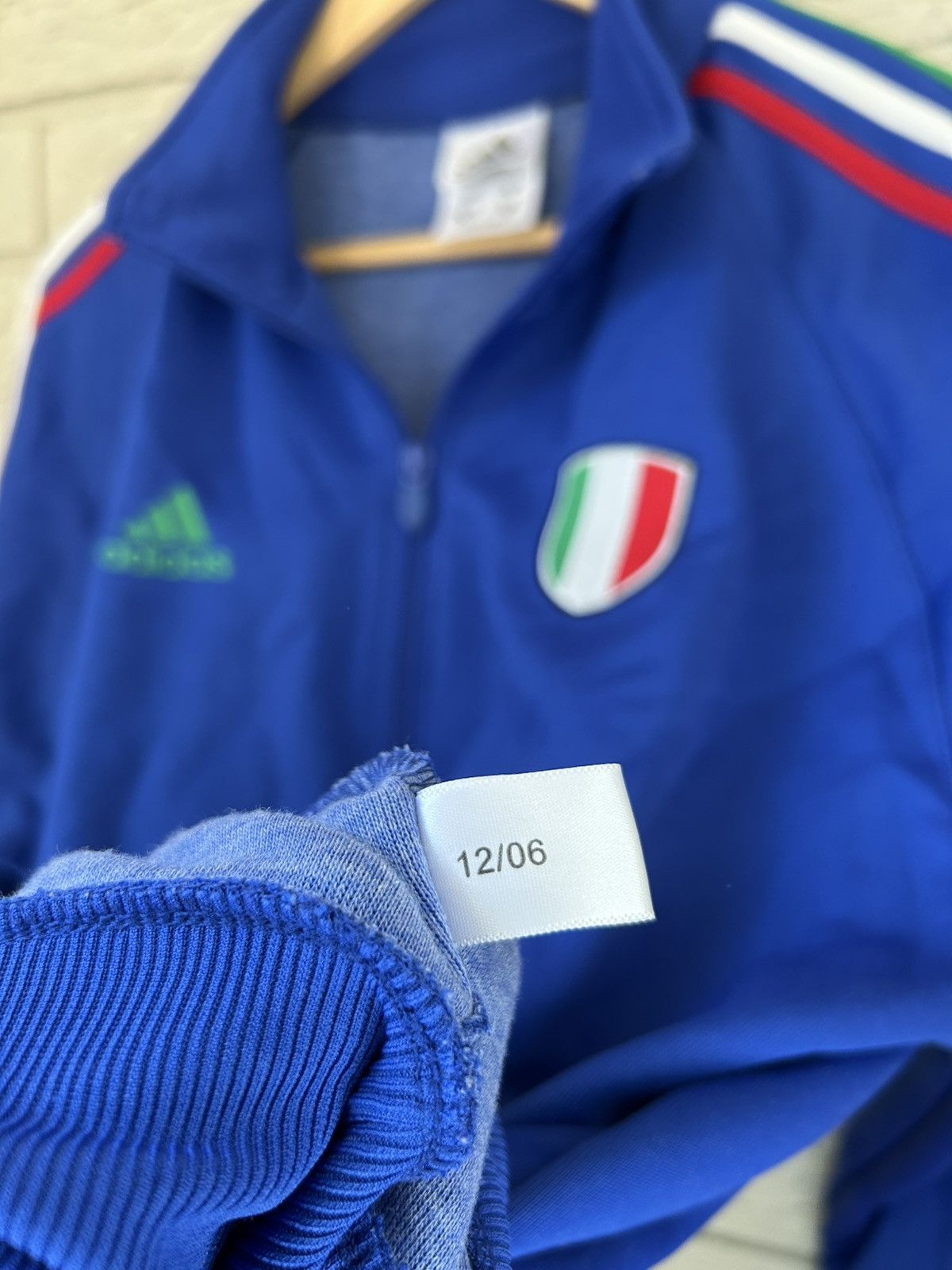 Adidas Vintage Adidas Italy 2006 Zip Up Track Jacket Size US M / EU 48-50 / 2 - 10 Thumbnail