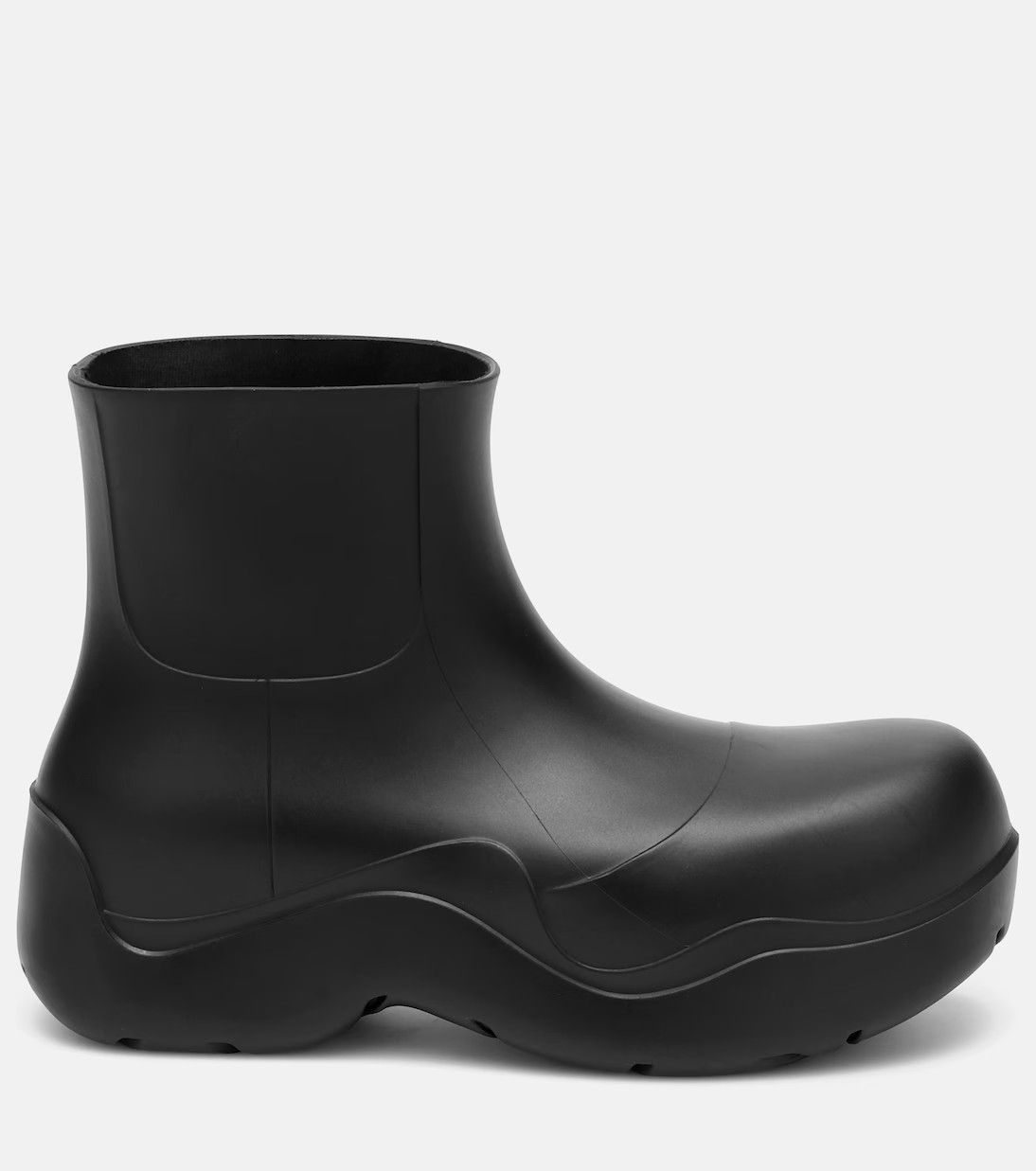 Bottega Veneta o1w1db10925 Puddle Ankle Boots in Black Size US 9 / IT 39 - 1 Thumbnail