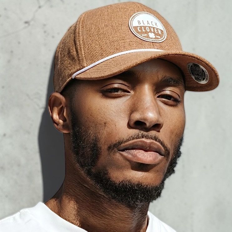 Other Black Clover Brooks 2 Men’s Brown Canvas Baseball Cap Sz OS Size ONE SIZE - 2 Thumbnail