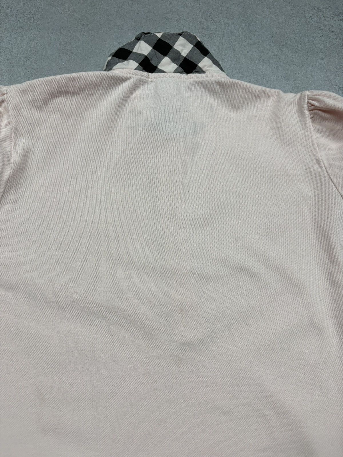 Burberry Burberry Nova Check Collar Pink Polo Shirt Vintage Women’s M Size M / US 6-8 / IT 42-44 - 17 Thumbnail
