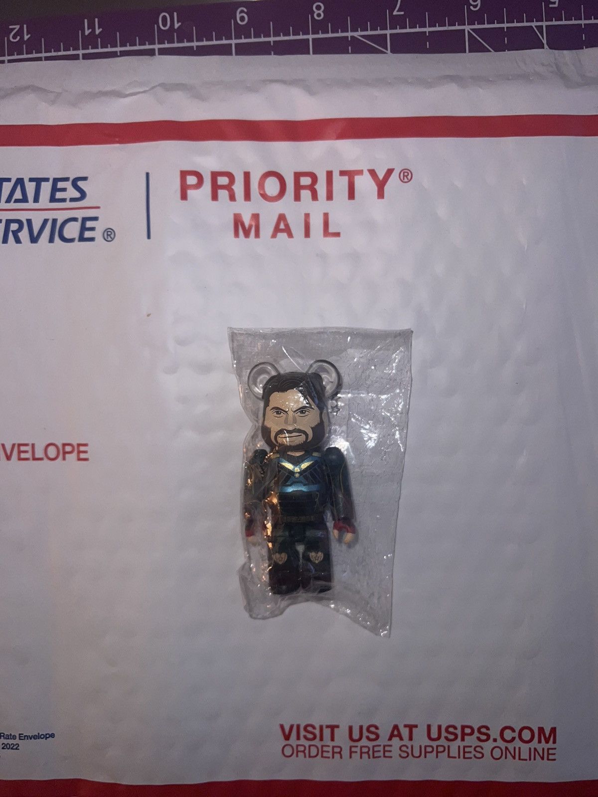 Medicom Toy Bearbrick 100%- Lot of 5: Beetlejuice, The Rock, Marvel, etc Size ONE SIZE - 4 Thumbnail