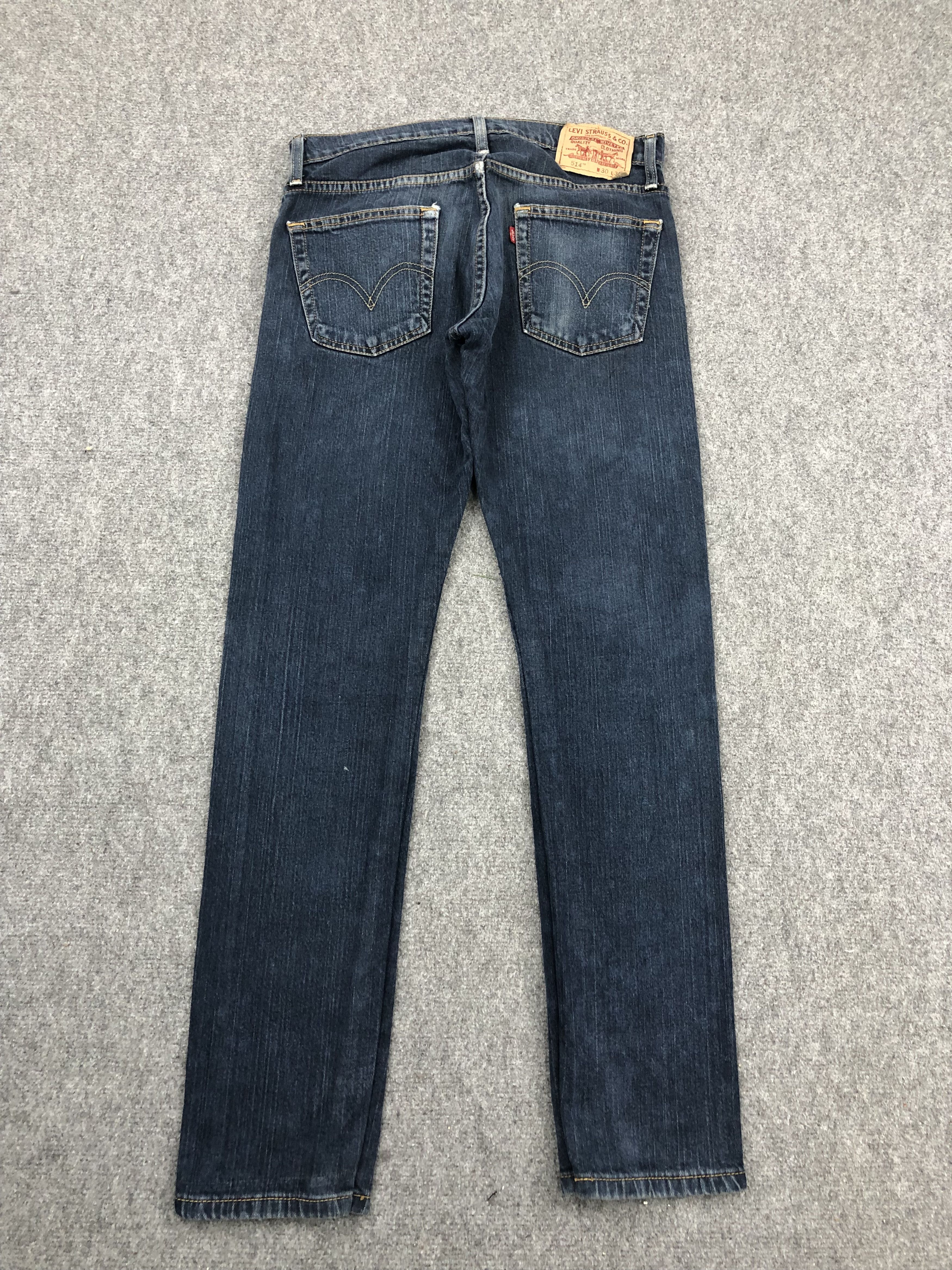 Levi's Vintage Levis 514 Blue Denim Jeans DPP0250 Size US 31 - 3 Thumbnail