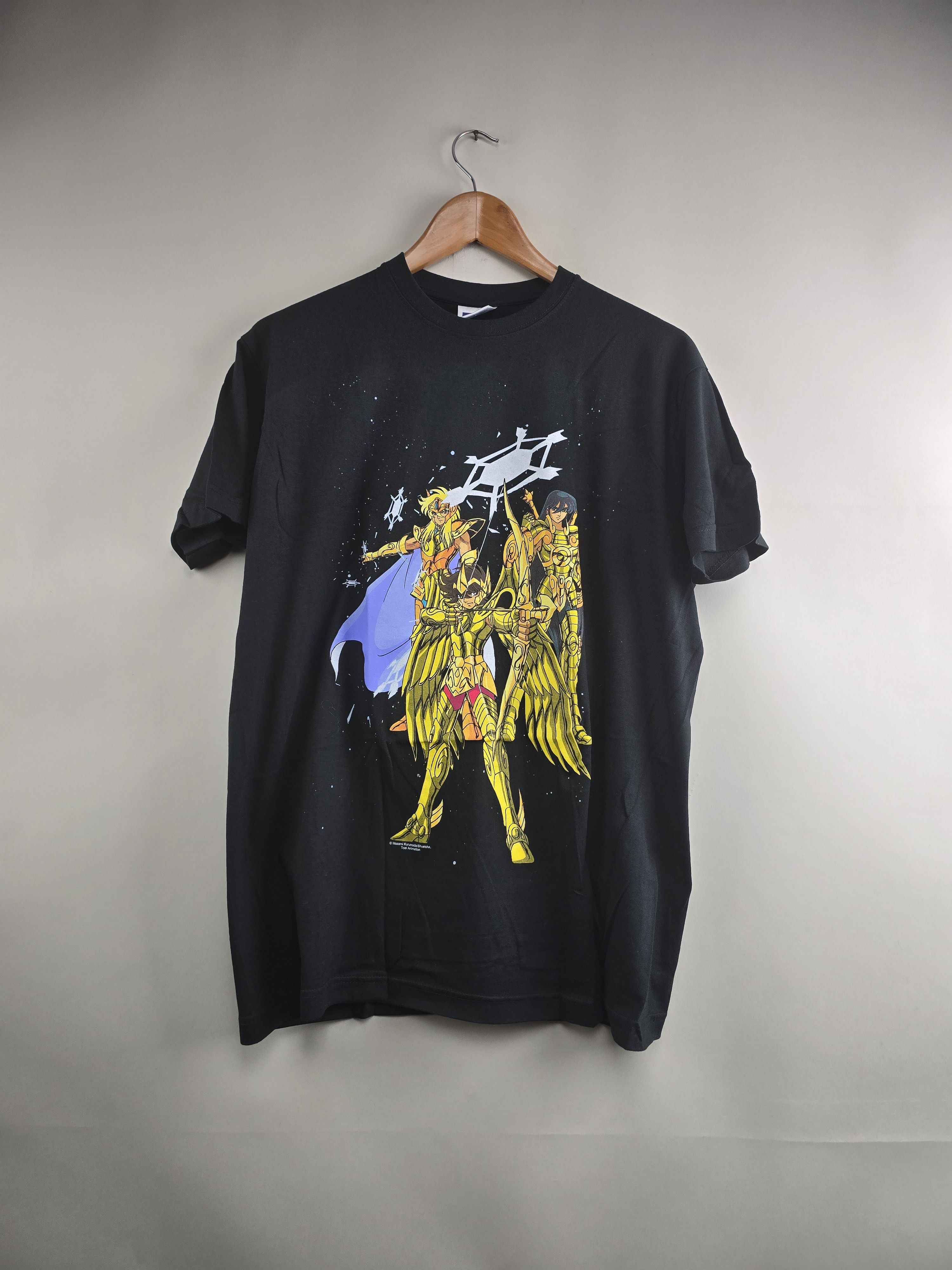 Anime × Vintage Early 2000s Saint Seiya Anime Tee M 20.5" 28" Size US M / EU 48-50 / 2 - 1 Thumbnail