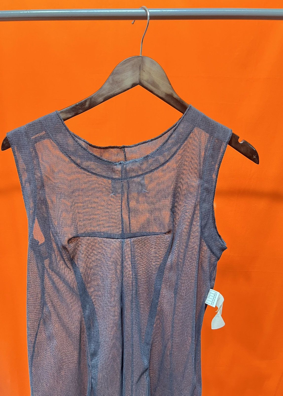 Maison Margiela MARGIELA ARCHIVES P/E 1991 cotton tulle long darted top Size M / US 6-8 / IT 42-44 - 8 Thumbnail