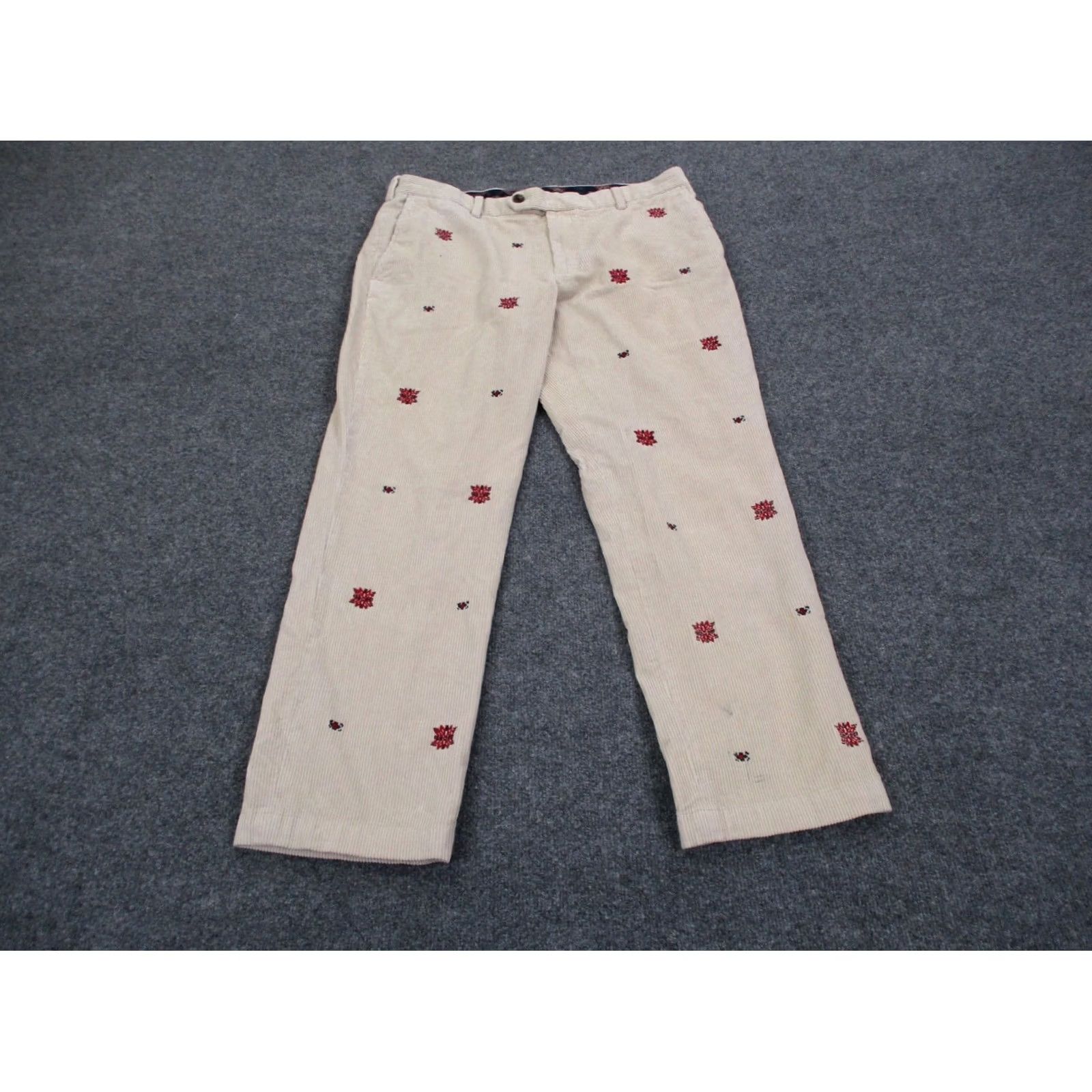 Brooks Brothers Brooks Brothers Pants Mens 38 X 32 Chino Floral Corduroy Milano Golf Business Size US 38 / EU 54 - 2 Thumbnail
