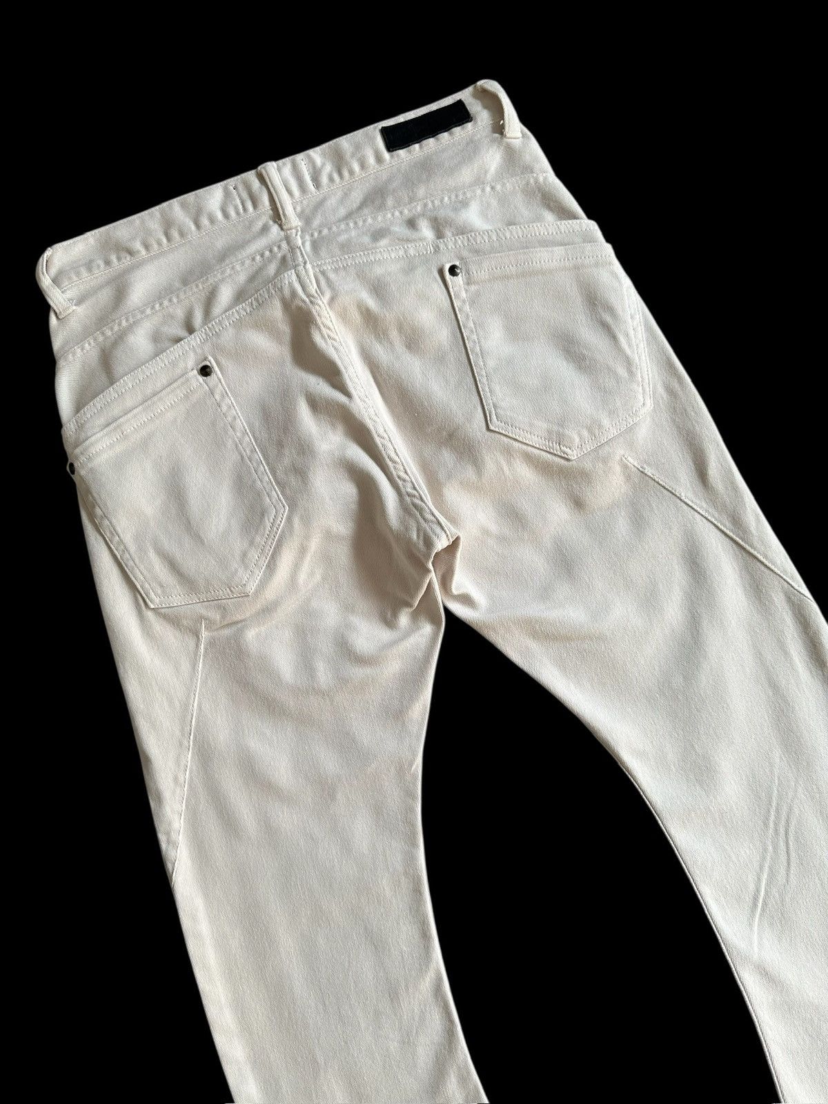 Diet Butcher Slim Skin 15/16AW - DBSS '' Feather to Snow '' collection pant Size US 29 - 8 Thumbnail