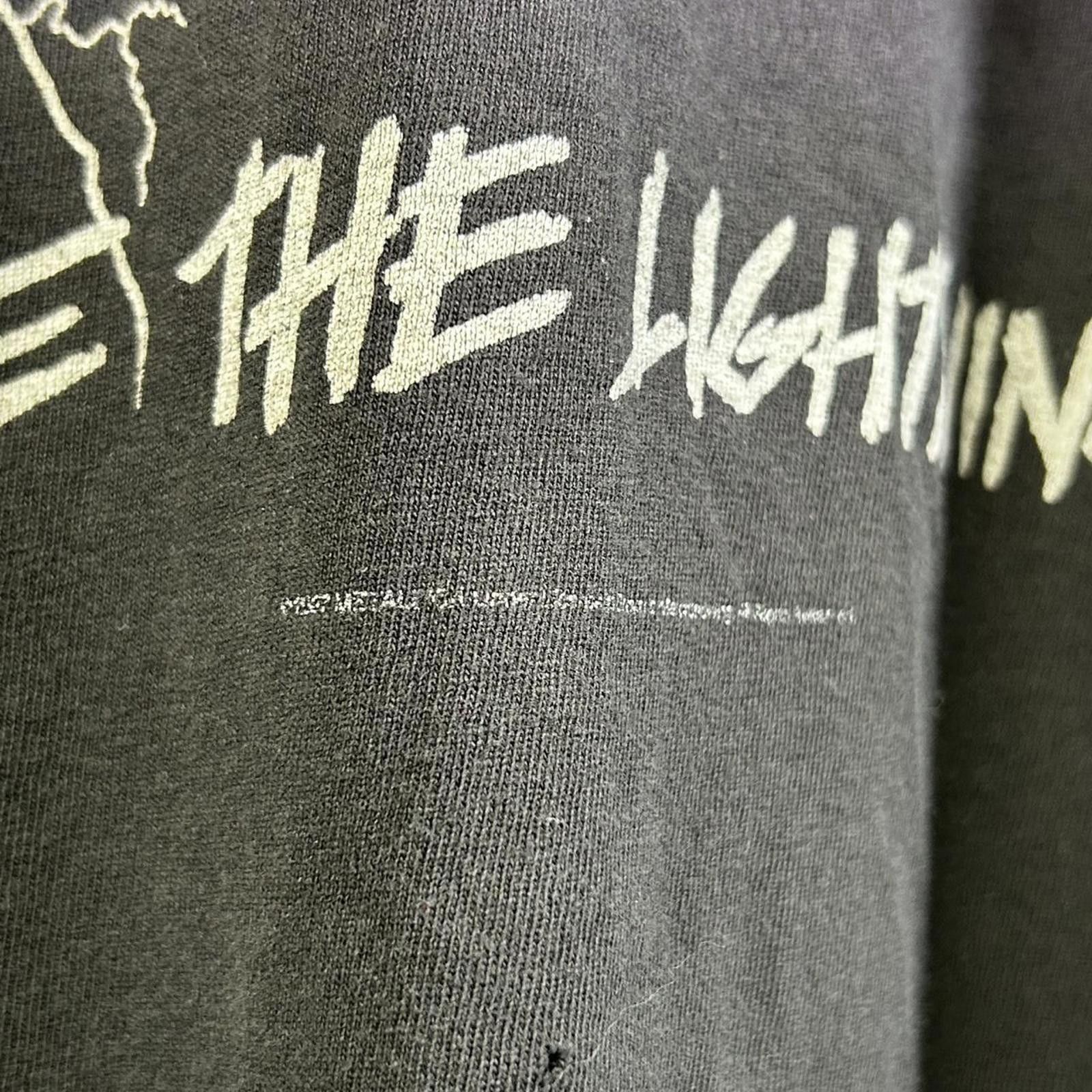 Other 2007 Metallica Ride The Lightning Tee Size Large Size US L / EU 52-54 / 3 - 3 Thumbnail