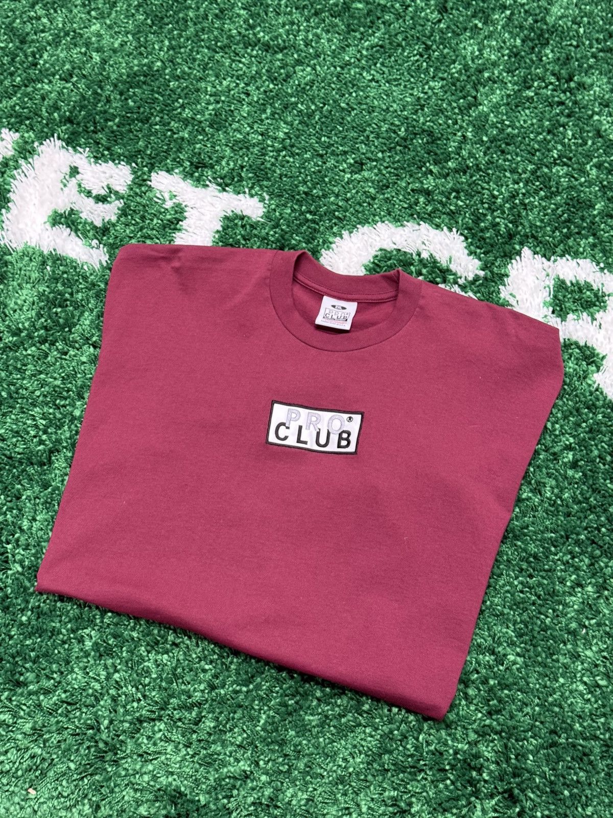 Vintage Pro Club Heavyweight Embroidered Logo Tee Sz. XXL 2XL Size US XXL / EU 58 / 5 - 1 Thumbnail