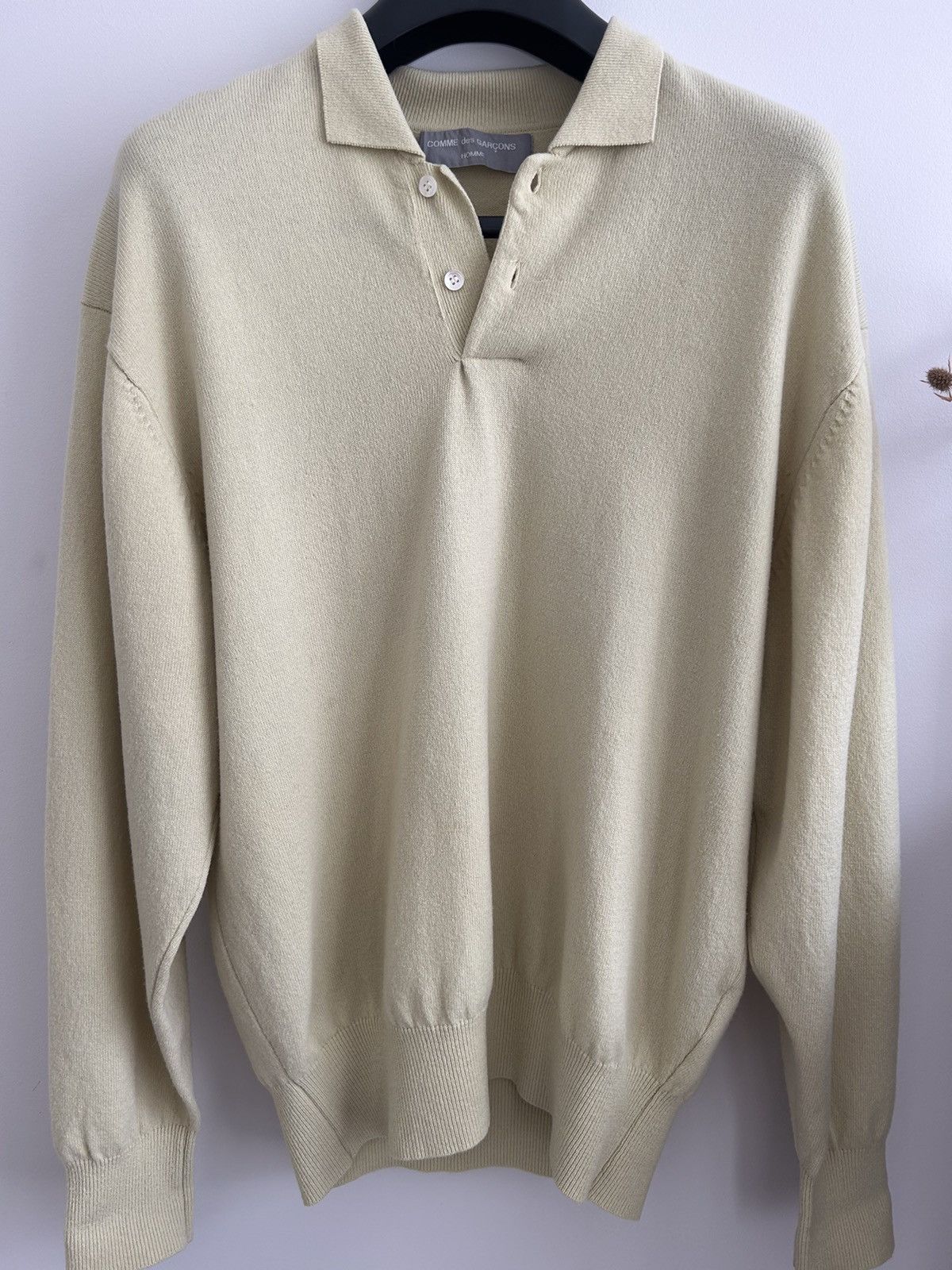 Comme des Garcons Homme 1988 Comme does garçons ad Logo polo Size US S / EU 44-46 / 1 - 3 Thumbnail