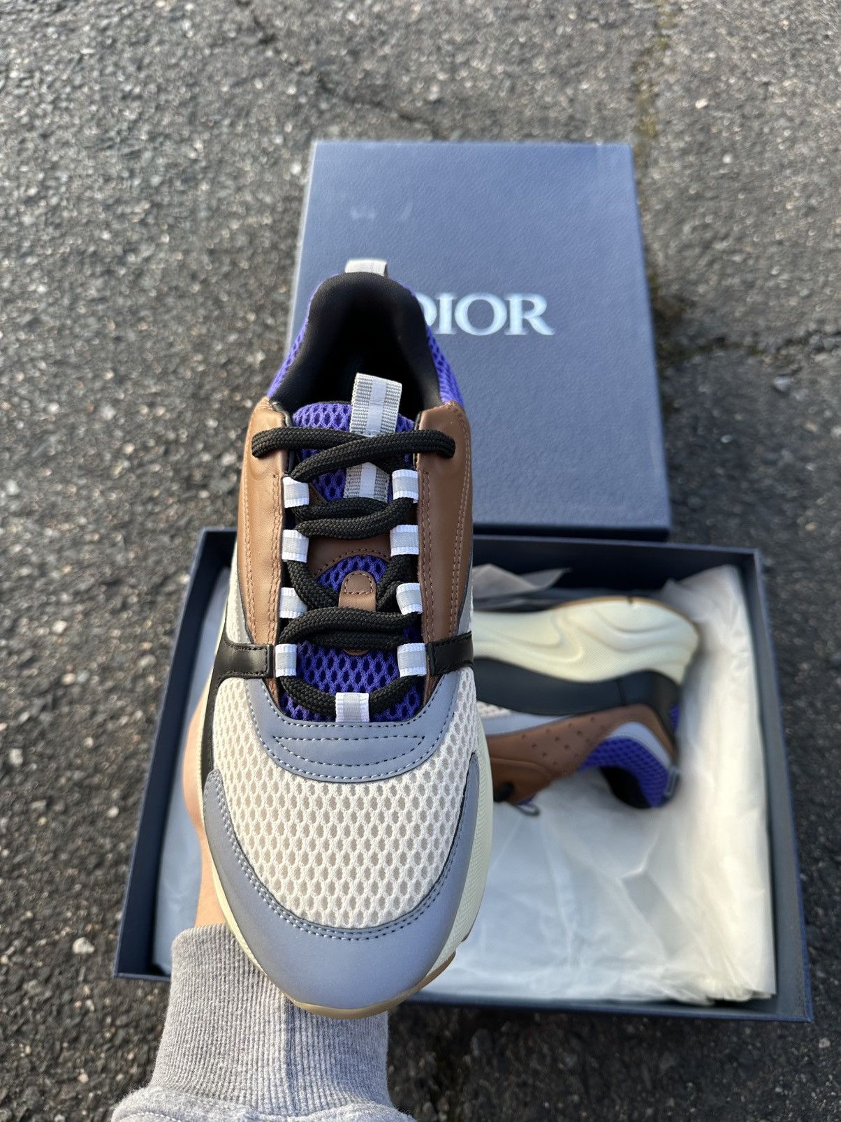 Dior Dior B22 Coffee Violet Size US 8 / EU 41 - 2 Thumbnail
