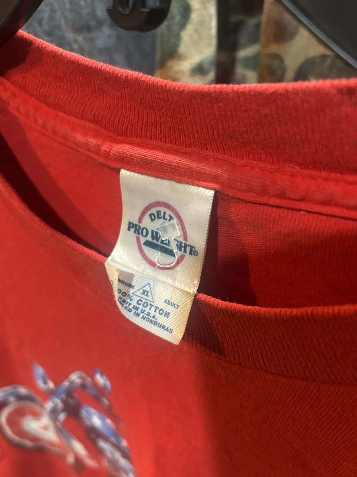 Vintage Red Vintage American Motorcycle Tee Size US XL / EU 56 / 4 - 4 Thumbnail
