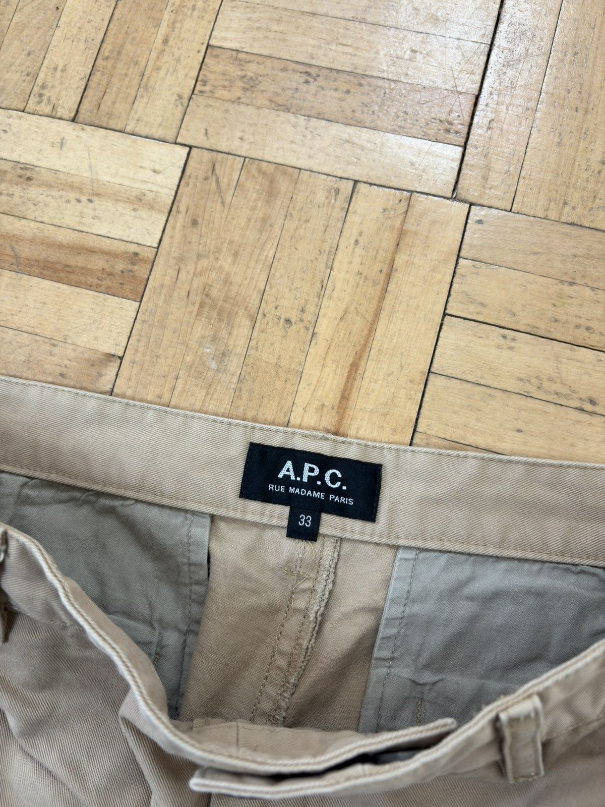 A.P.C. A.P.C Paris Plain Chino Basic Old Money Quiet Luxury Size US 33 - 4 Thumbnail