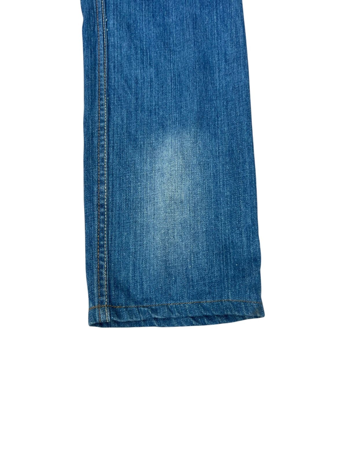 Japanese Brand Mud Wash Denim Double Waist Dominate Handcrafted Jeans Size US 30 / EU 46 - 19 Thumbnail