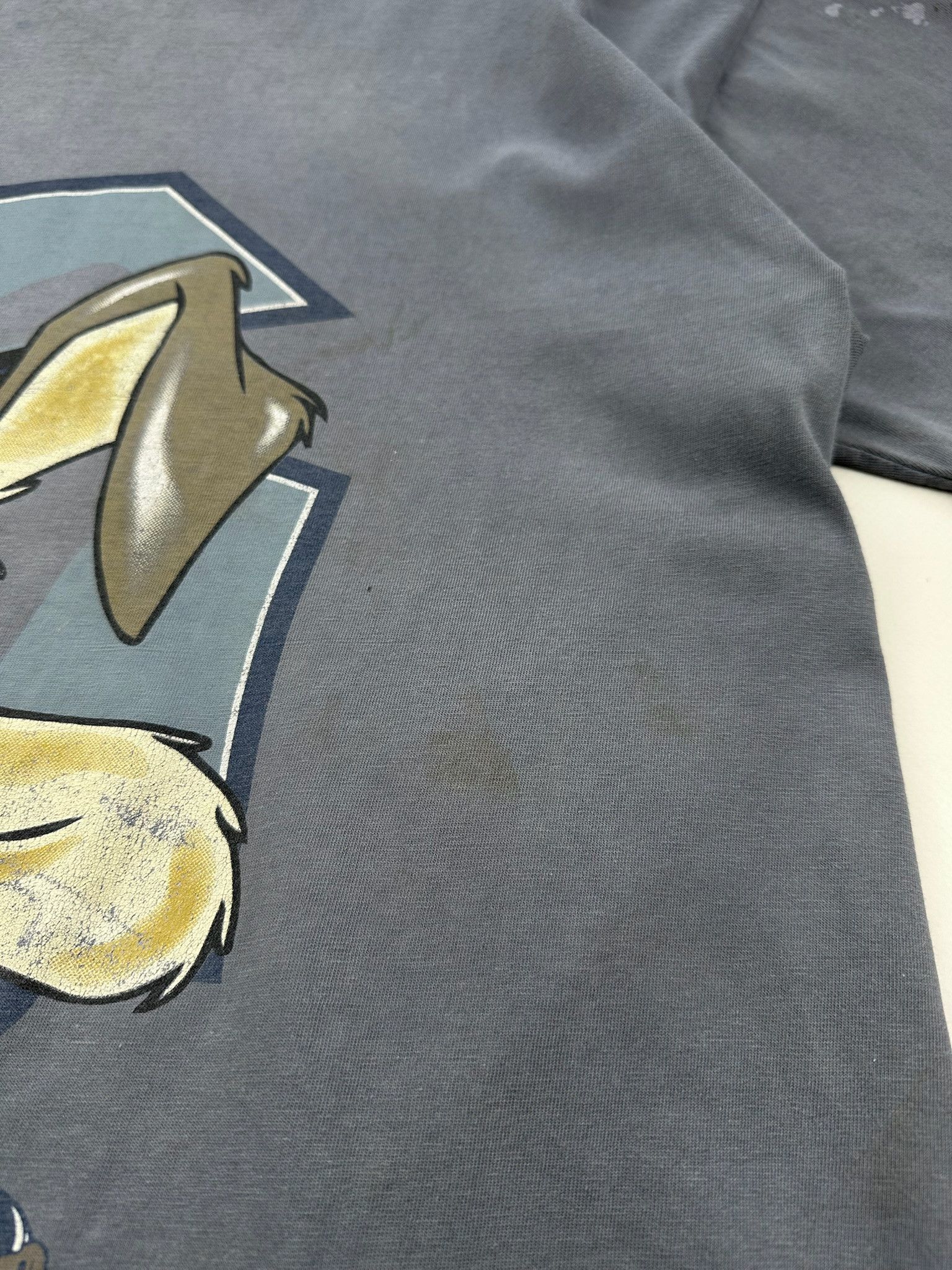 Nutmeg × Vintage × Warner Bros Vintage Wile E Coyote warner bros rare overprint tee 1996 Size US L / EU 52-54 / 3 - 8 Thumbnail