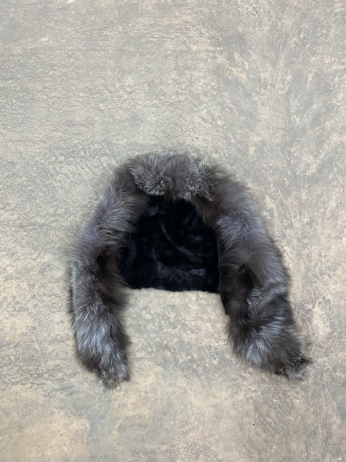 Japanese Brand FUR VEST JAPAN HAIRY FLUFFY VINTAGE Size L / US 10 / IT 46 - 4 Thumbnail