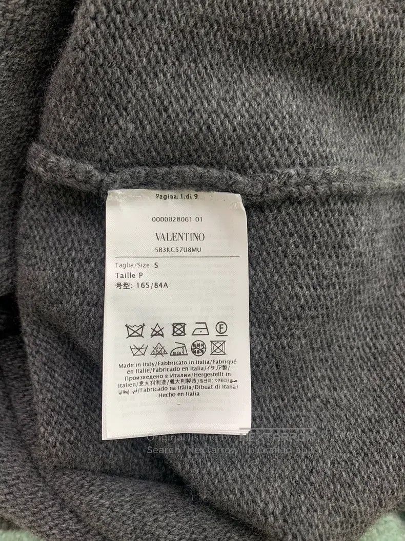 Valentino Valentino Ostrich wool patchwork wool knitwear Size S / US 4 / IT 40 - 5 Thumbnail
