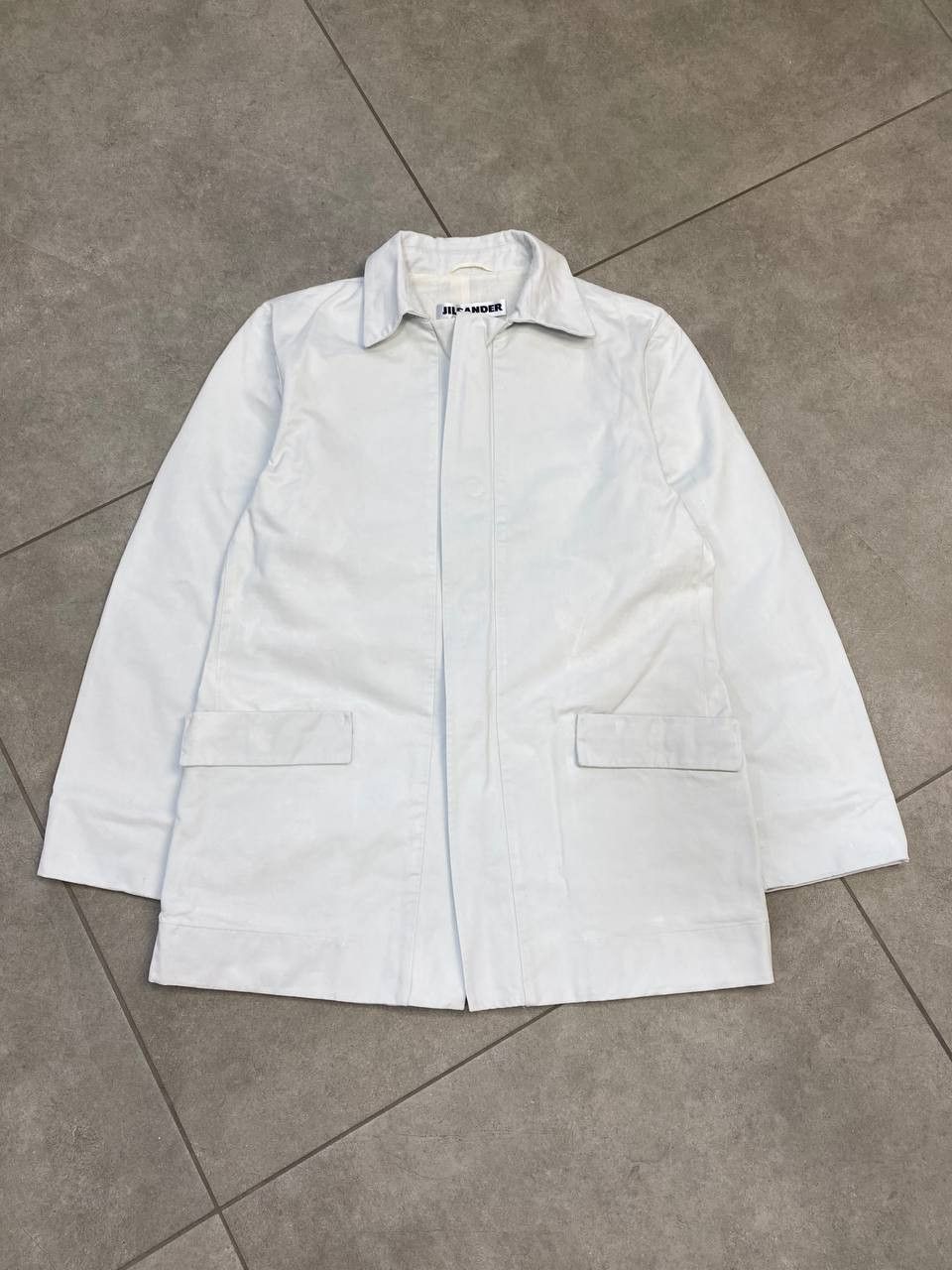 Jil Sander Vintage Jil Sander Cotton Buttons Collar Jacket Size XS / US 0-2 / IT 36-38 - 1 Thumbnail