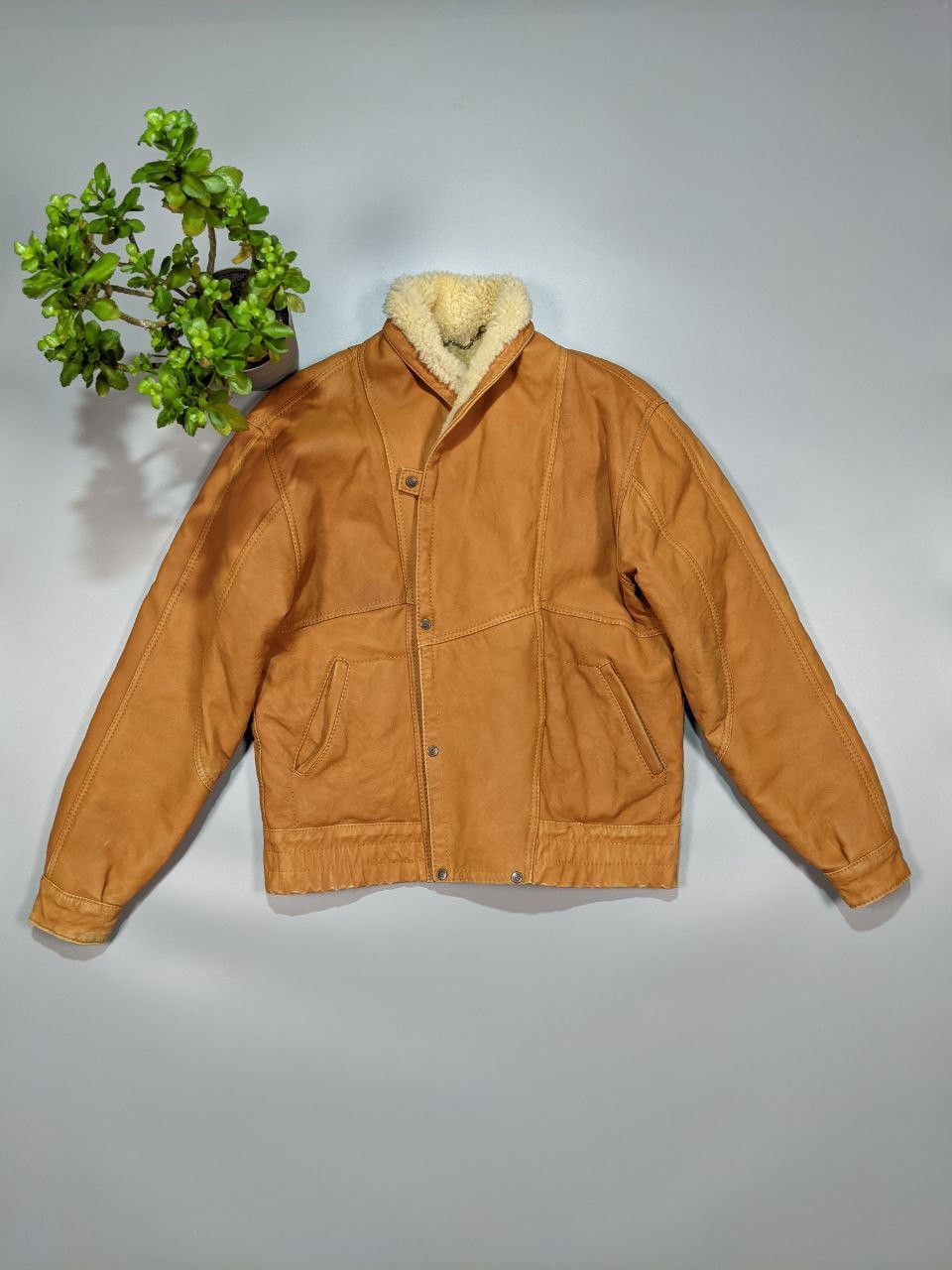Genuine Leather × Leather × Vintage Vintage Men's Goatskin Leather Motorcycle Jacket Siz S Retro Size US S / EU 44-46 / 1 - 2 Thumbnail