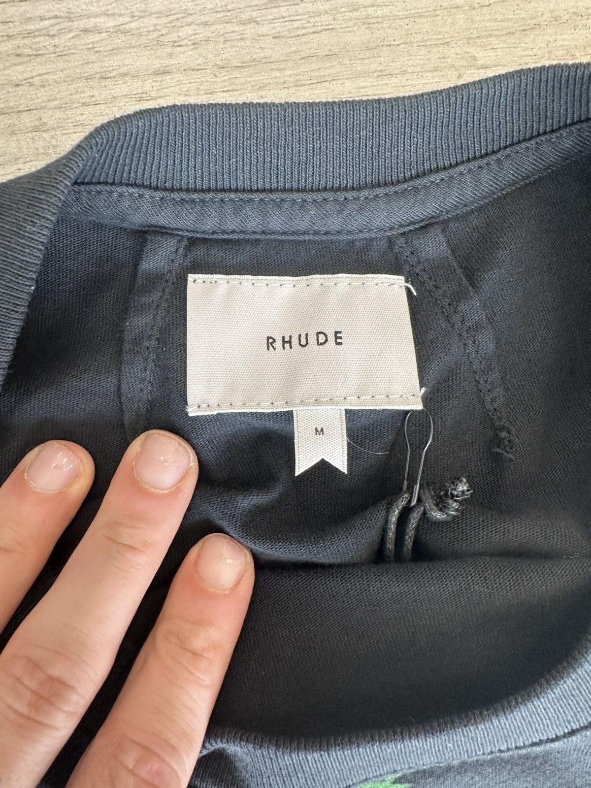 Rhude Rhude St. Barths Tee Black Size US M / EU 48-50 / 2 - 2 Thumbnail