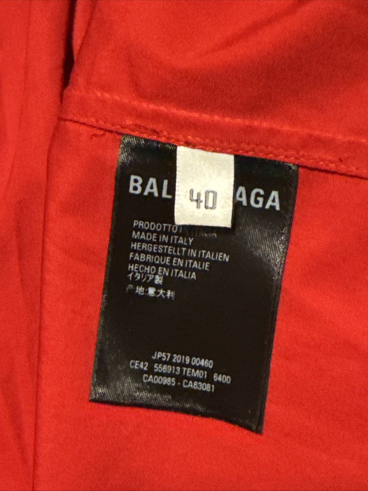 Balenciaga Balenciaga Back Logo Button Up Size US XL / EU 56 / 4 - 4 Thumbnail