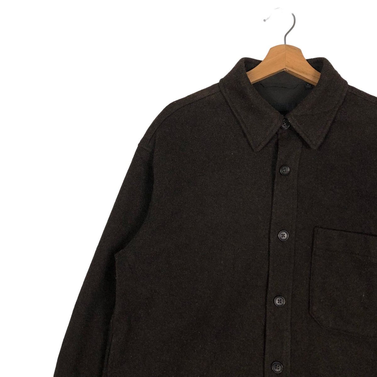Japanese Brand 📌VINTAGE WOOL CHORE JACKET UNIQLO JAPAN ISSEY MIYAKE Size US M / EU 48-50 / 2 - 7 Thumbnail