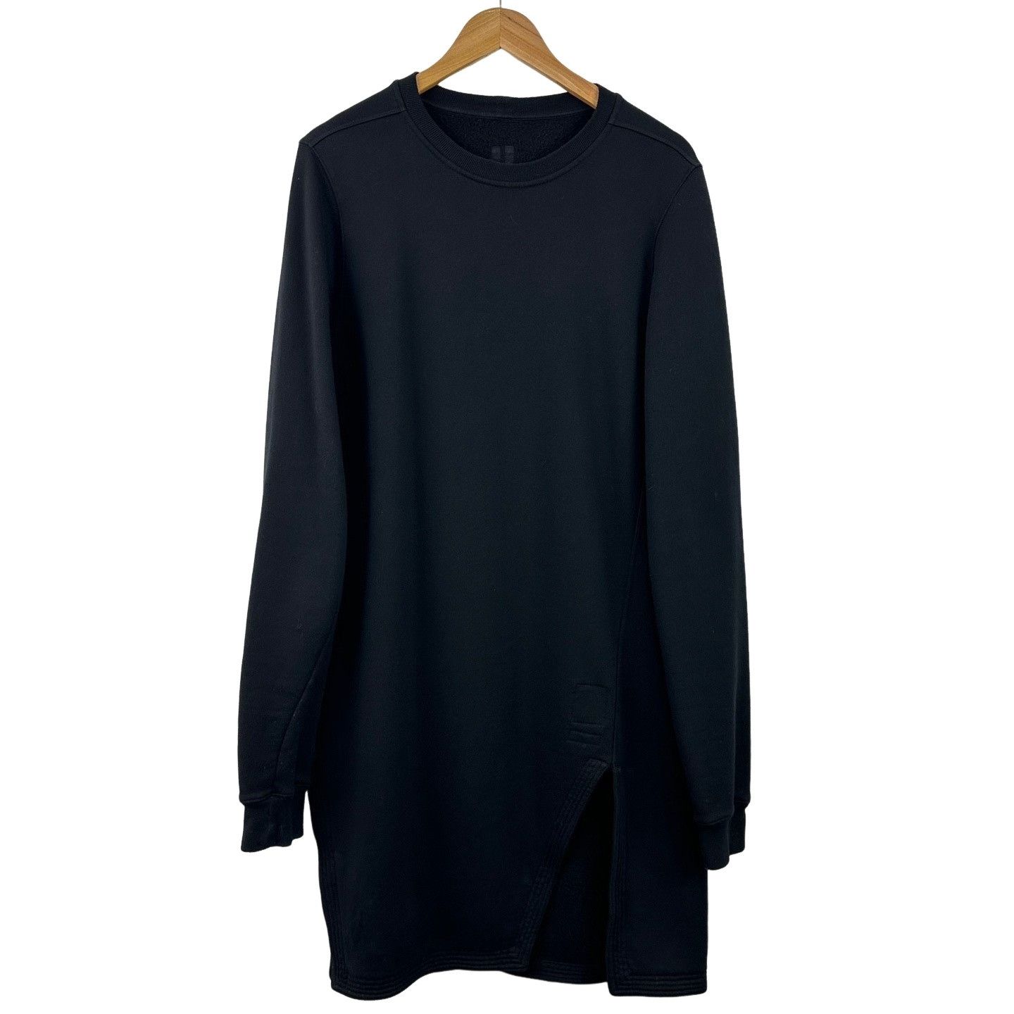 Rick Owens Rick Owens DRKSHDW Longline Side Slit Sweatshirt L Size US L / EU 52-54 / 3 - 1 Thumbnail