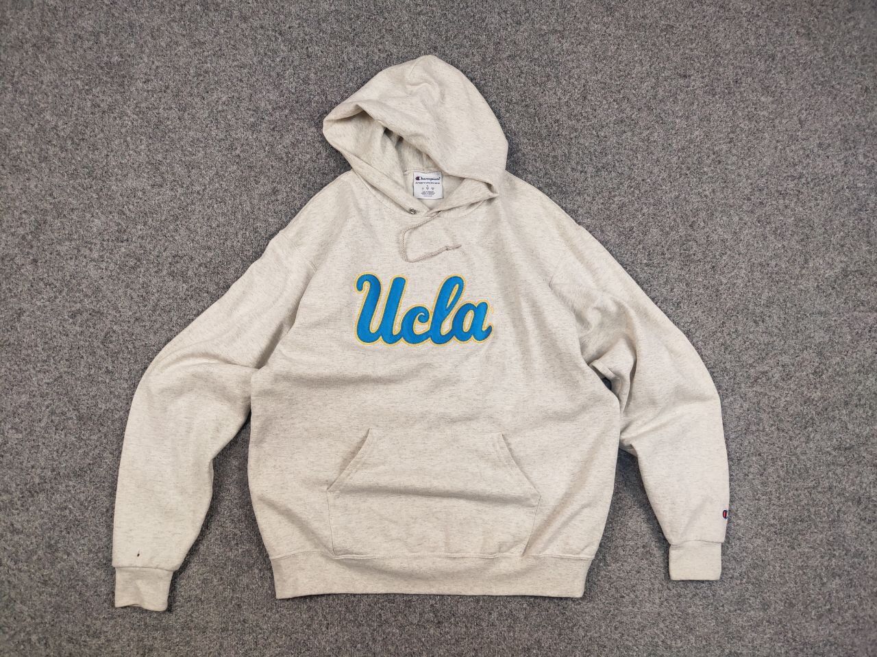 Champion Vintage Champion x Ucla Logo Classic Oversize Gray Hoodie Size US L / EU 52-54 / 3 - 14 Thumbnail