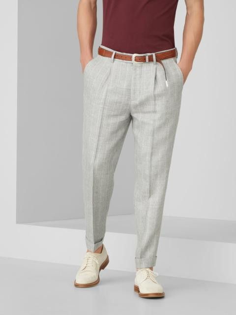 Brunello Cucinelli o1la1rc1a0425 Pants in Grey Size US 36 / EU 52 - 1 Thumbnail
