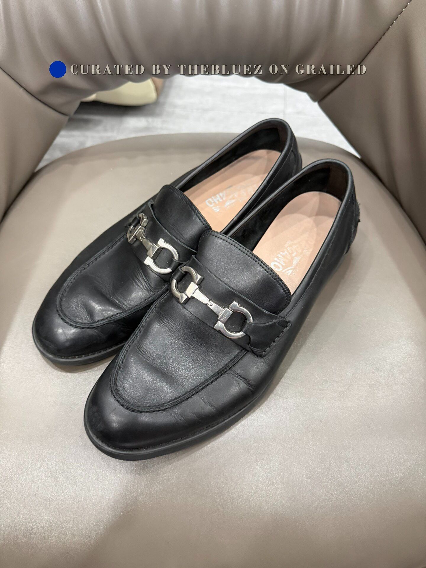 Salvatore Ferragamo Ferragamo Horsebit Leather Shoes Size US 9 / EU 42 - 1 Thumbnail