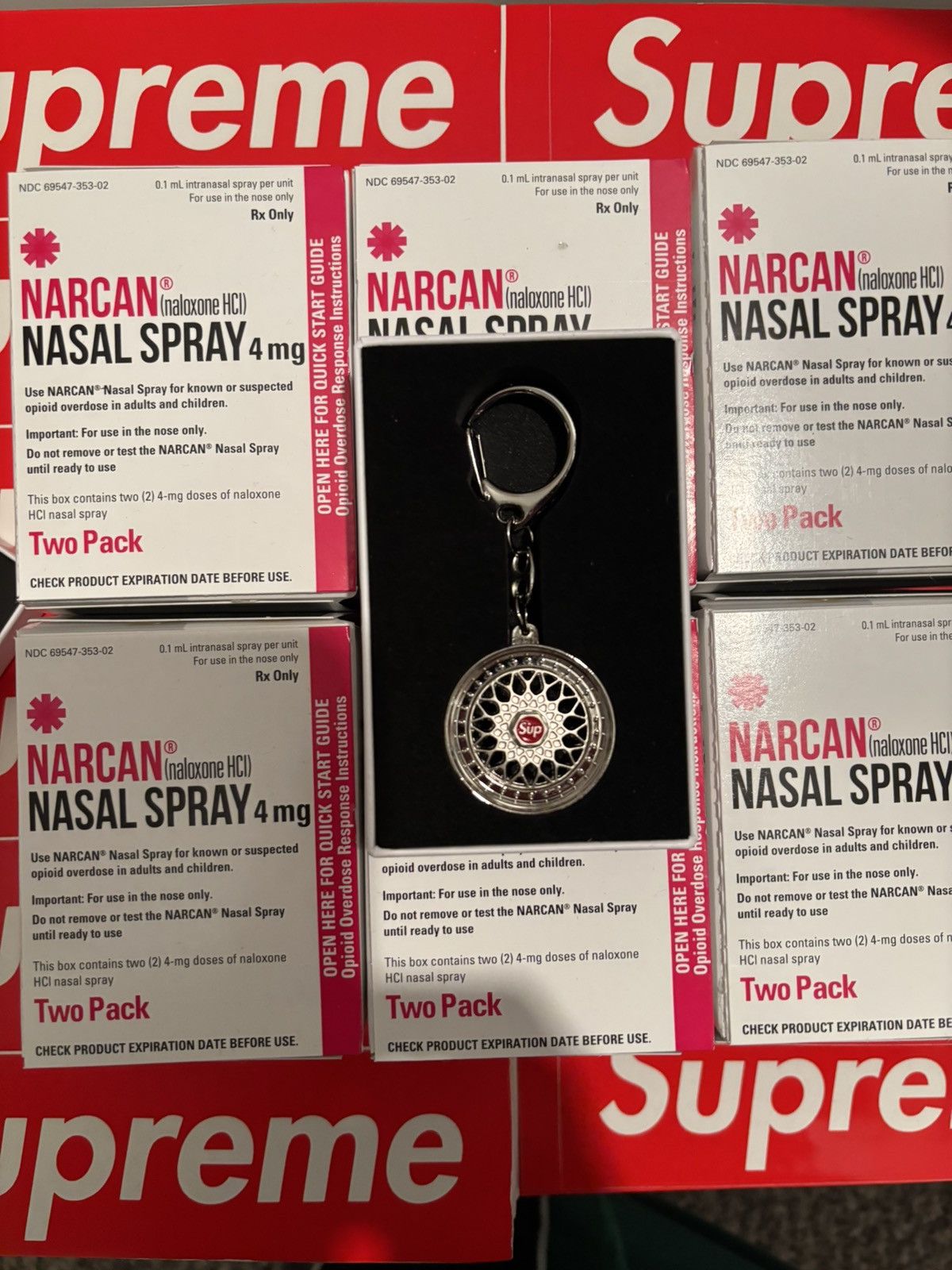 Supreme Supreme FW25 BBS RS Rim Keychain Size ONE SIZE - 1 Thumbnail