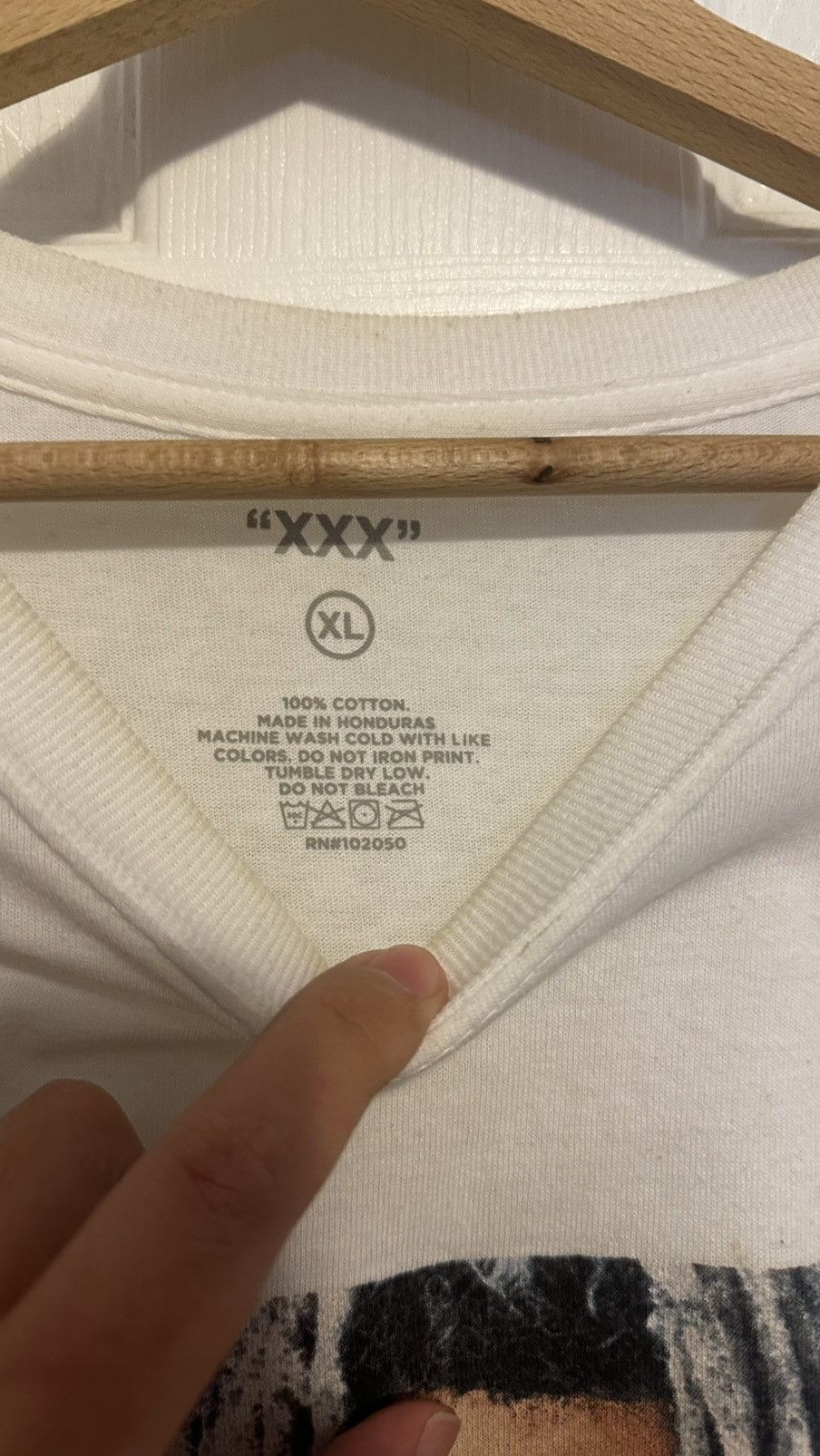 Revenge XXXTENTACION Face Tee Size US XL / EU 56 / 4 - 3 Thumbnail