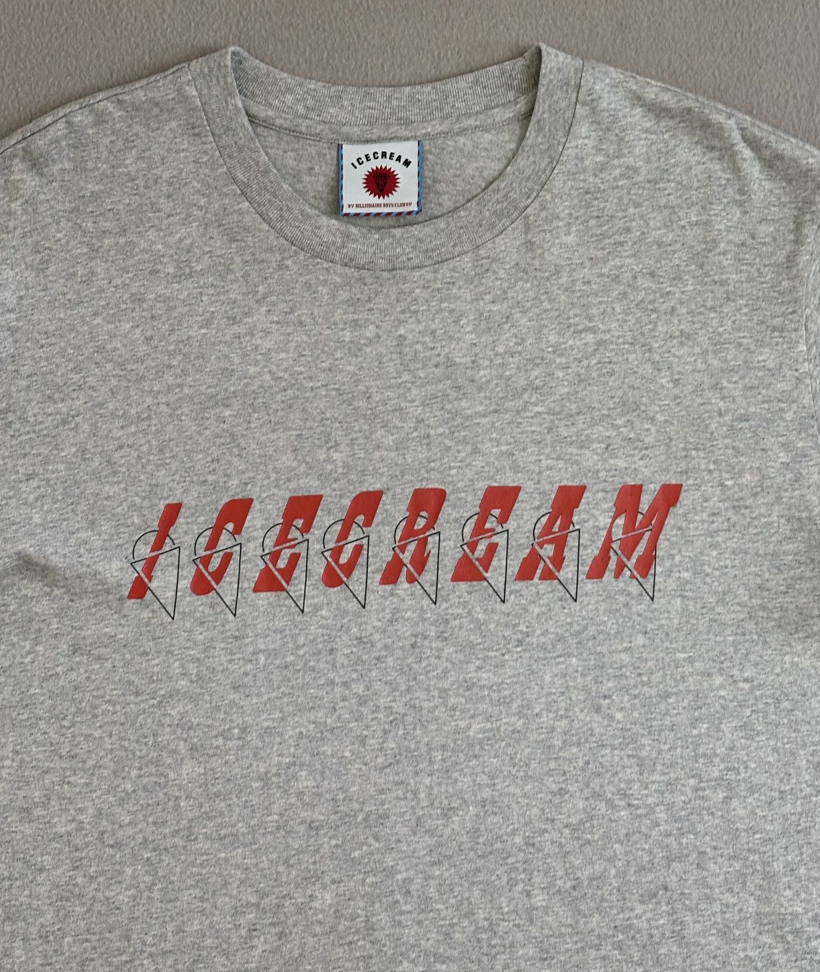 Billionaire Boys Club × Icecream Icecream By Billionaire Boys Club Gray T-shirt Large Logo Size US L / EU 52-54 / 3 - 6 Thumbnail