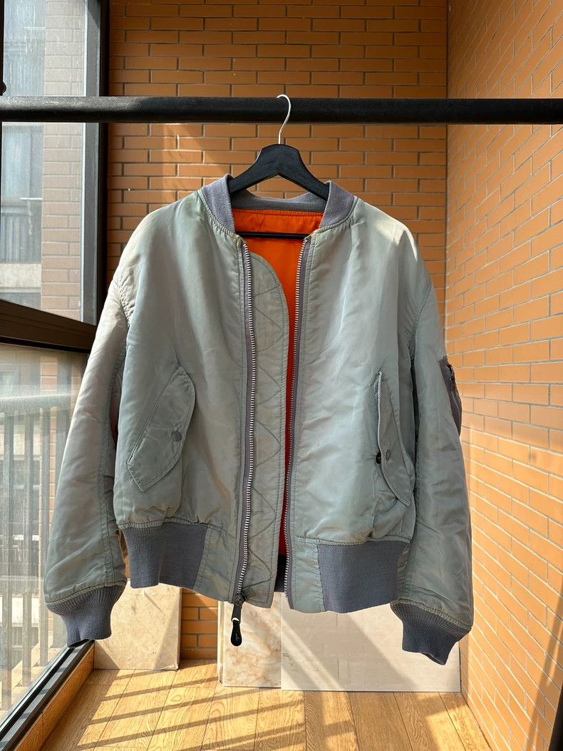 Vintage MA-1 Jacket Bomber 2505-Nextarrow Size US XL / EU 56 / 4 - 4 Thumbnail
