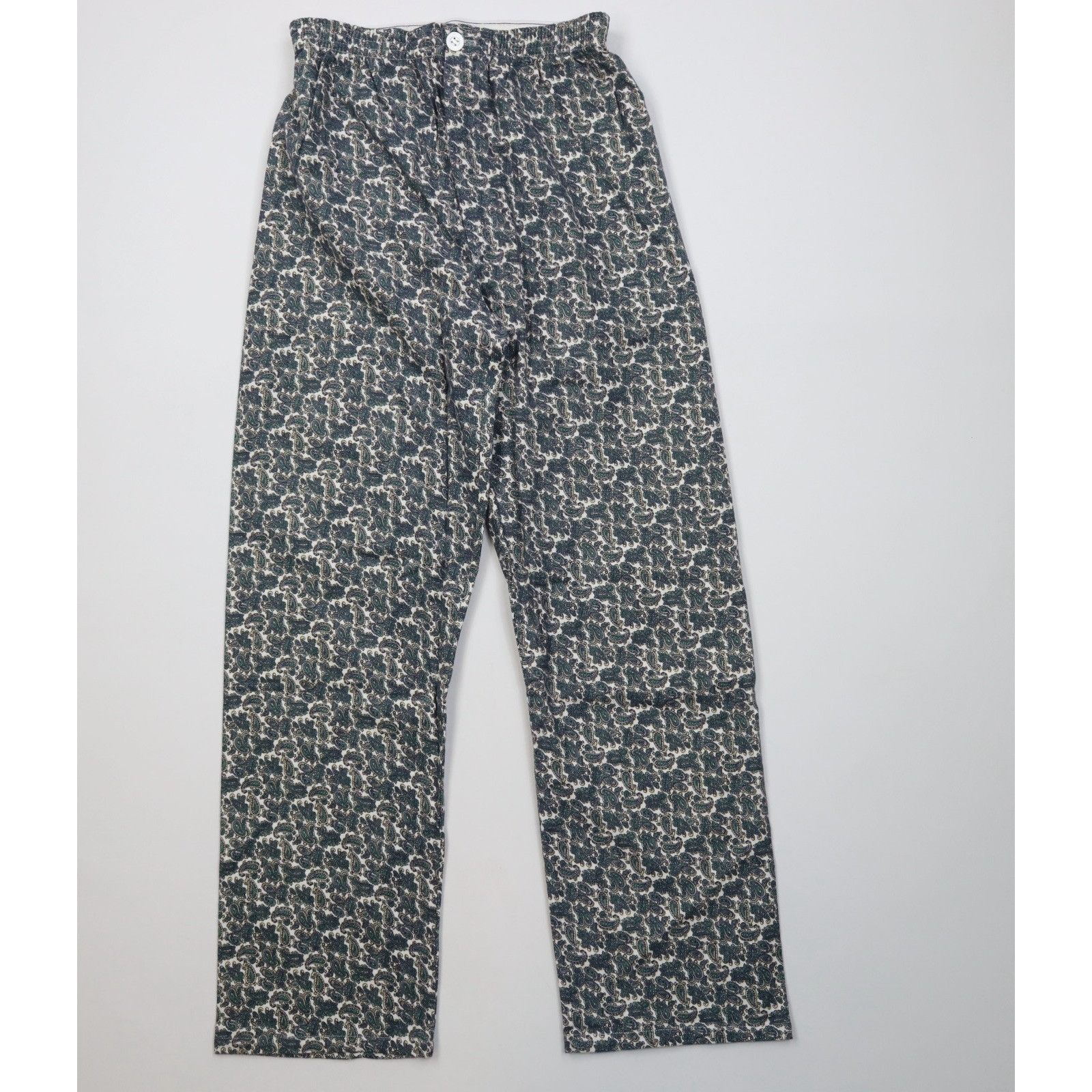 Vintage Vintage 70s Streetwear 2 Piece Flannel Paisley Pajamas Size US S / EU 44-46 / 1 - 9 Thumbnail