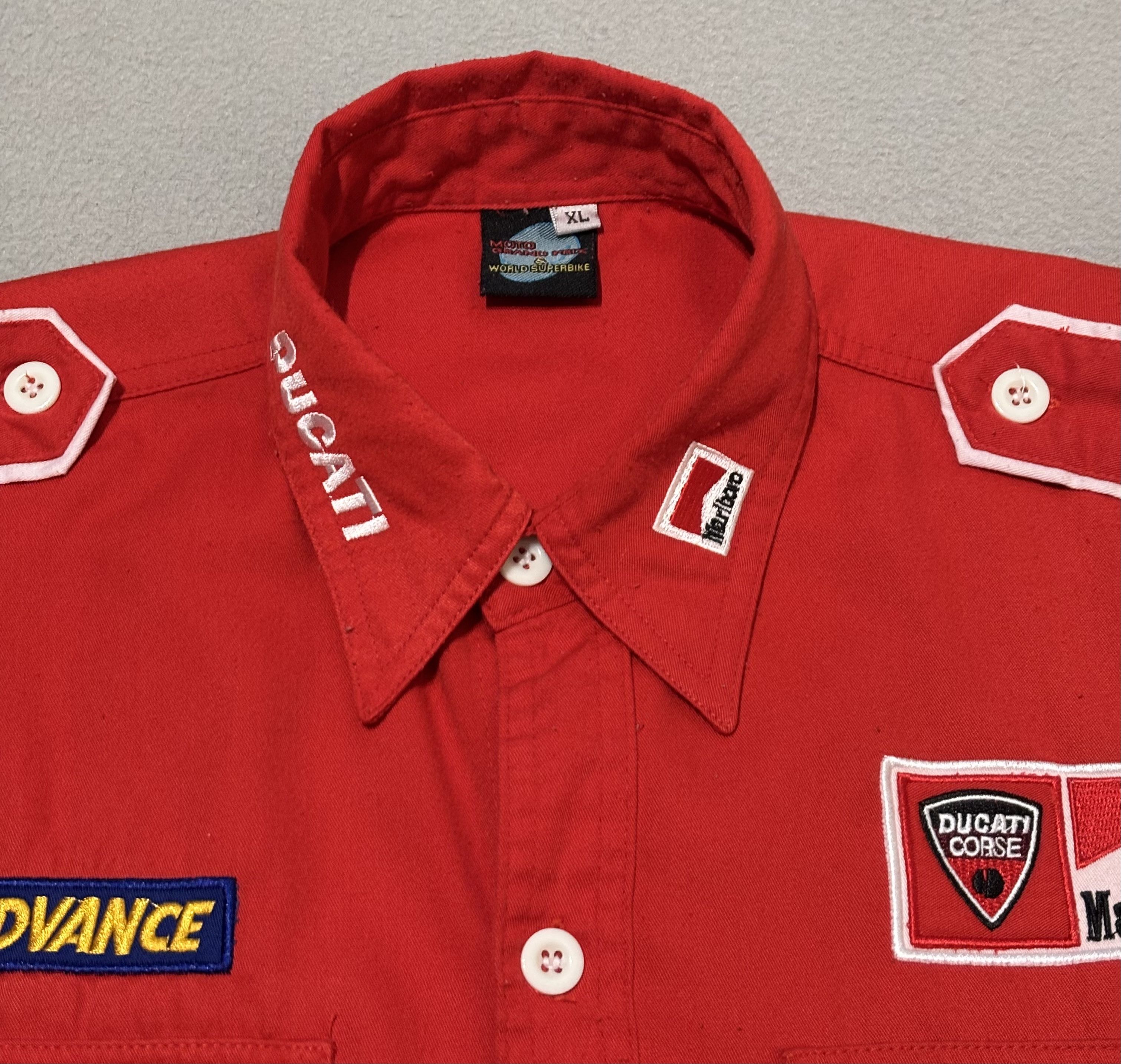 Marlboro Ducati Marlboro shirt size XL Size US XL / EU 56 / 4 - 9 Thumbnail