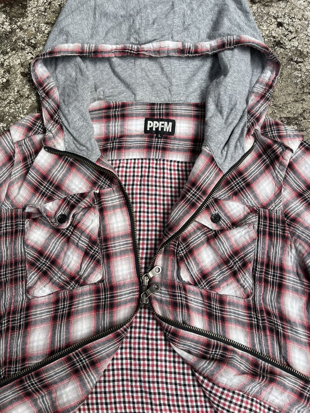 PPFM PPFM vkei style mod plaid shirt Size US L / EU 52-54 / 3 - 3 Thumbnail