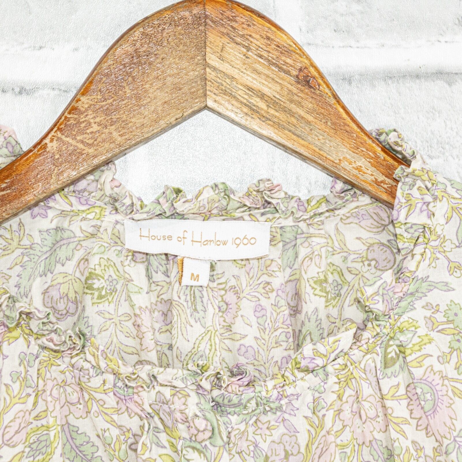 House of Harlow House of Harlow 1960 Medium Josepha Peasant Blouse Size M / US 6-8 / IT 42-44 - 3 Thumbnail