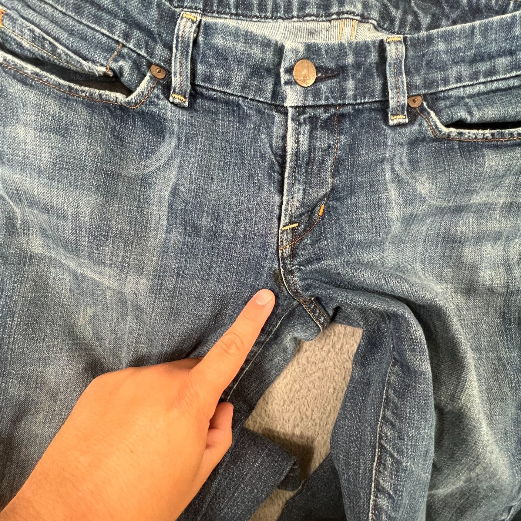 Citizens Of Humanity Citizens of Humanity Jeans Women 31 Faye Low Rise Flare Stretch Denim Blue 34" Waist Regular Inseam 28" Size 24" / US 00 / IT 34 - 6 Thumbnail