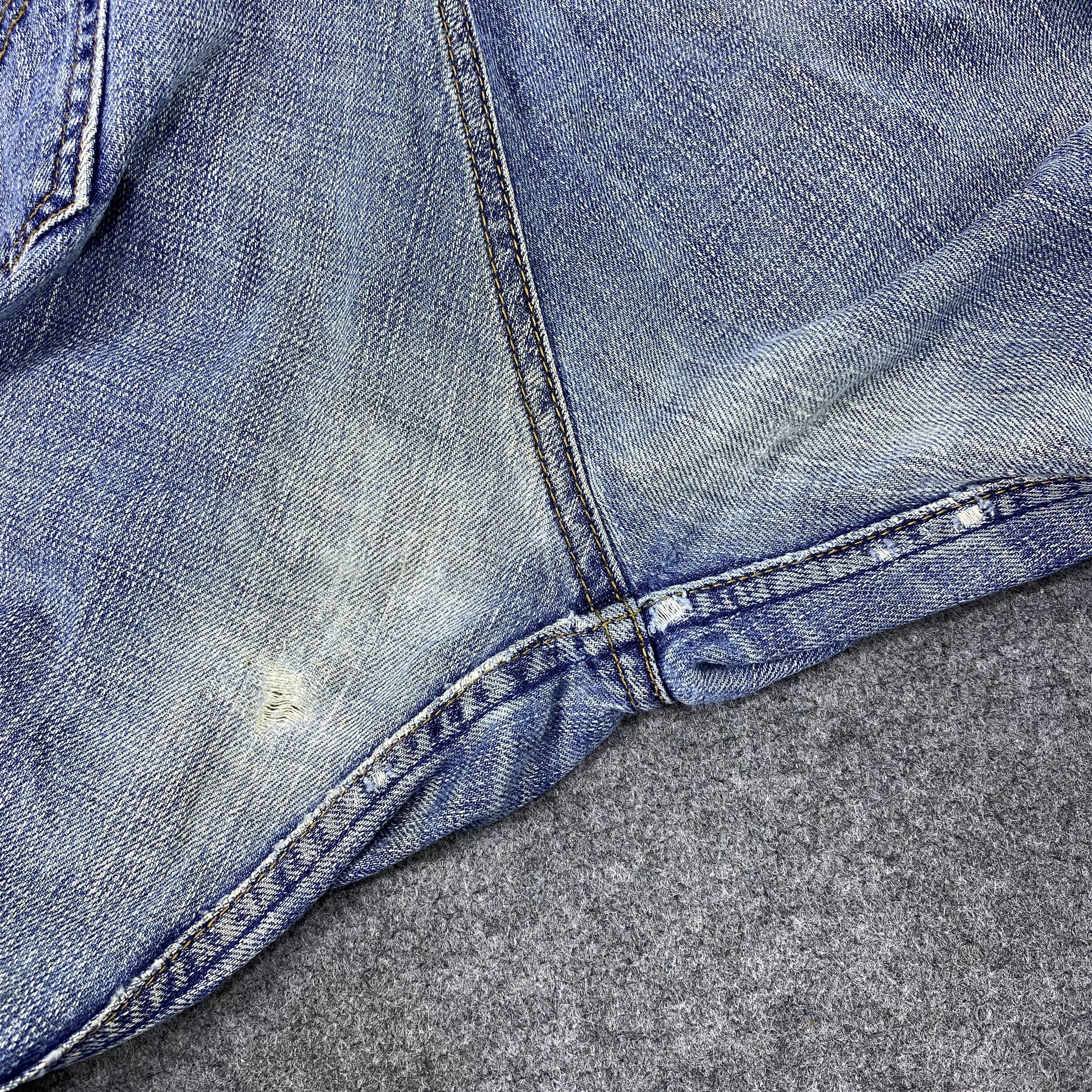 Jean × Levi's × Vintage Vintage Levi's 512 Distressed Blue Wash Jeans-J1161 Size US 34 / EU 50 - 17 Thumbnail
