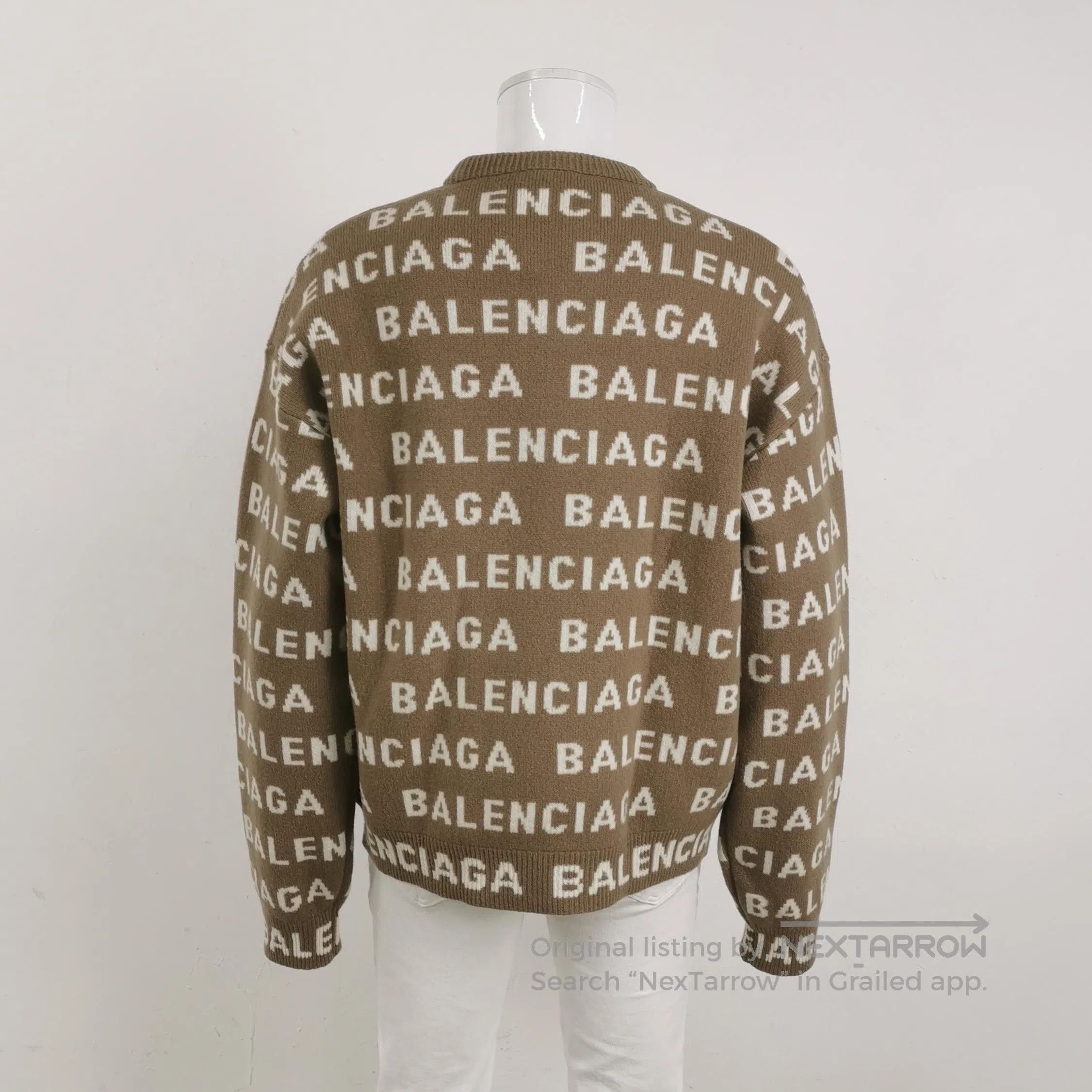 Balenciaga Balenciaga S Cotton Logo Crewneck T-Shirt. Size US S / EU 44-46 / 1 - 3 Thumbnail