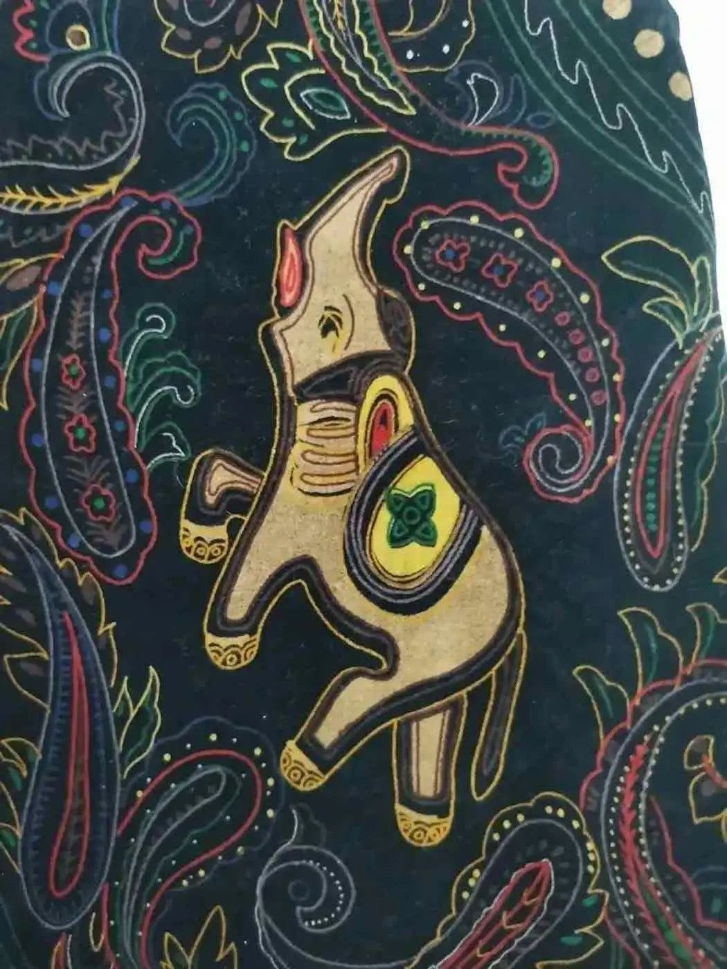 Vintage Vintage Rolens Elephants Design Full Print Vest Size US M / EU 48-50 / 2 - 2 Thumbnail
