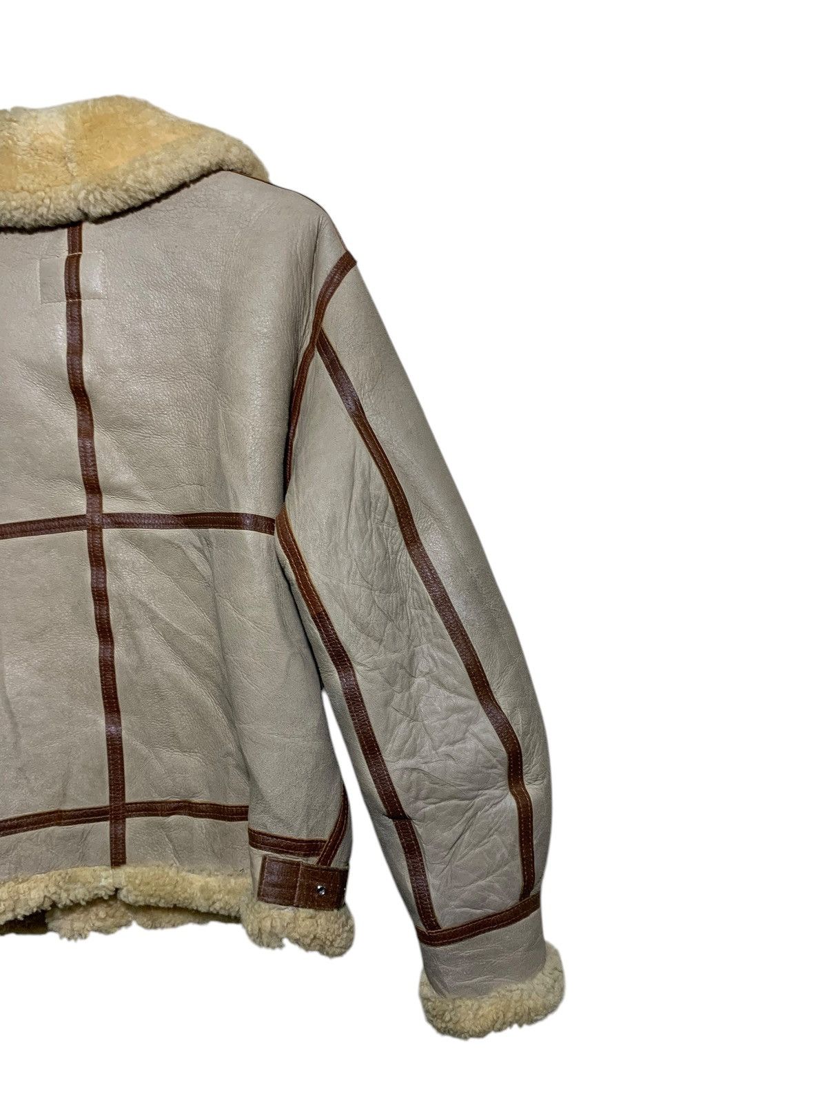Avirex 🔥AVIREX USA SHEEPSKINS LEATHER TYPE B3 JACKETS Size US S / EU 44-46 / 1 - 6 Thumbnail