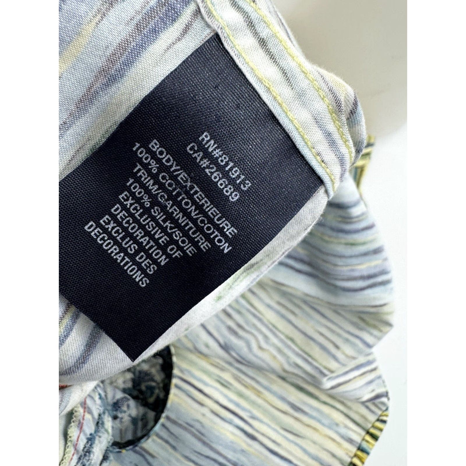 Robert Graham Robert Graham Limited Edition Embroidered Shirt L XL Men Button-Up Long Sleeve Multicolor 62/190 Size US XL / EU 56 / 4 - 7 Thumbnail